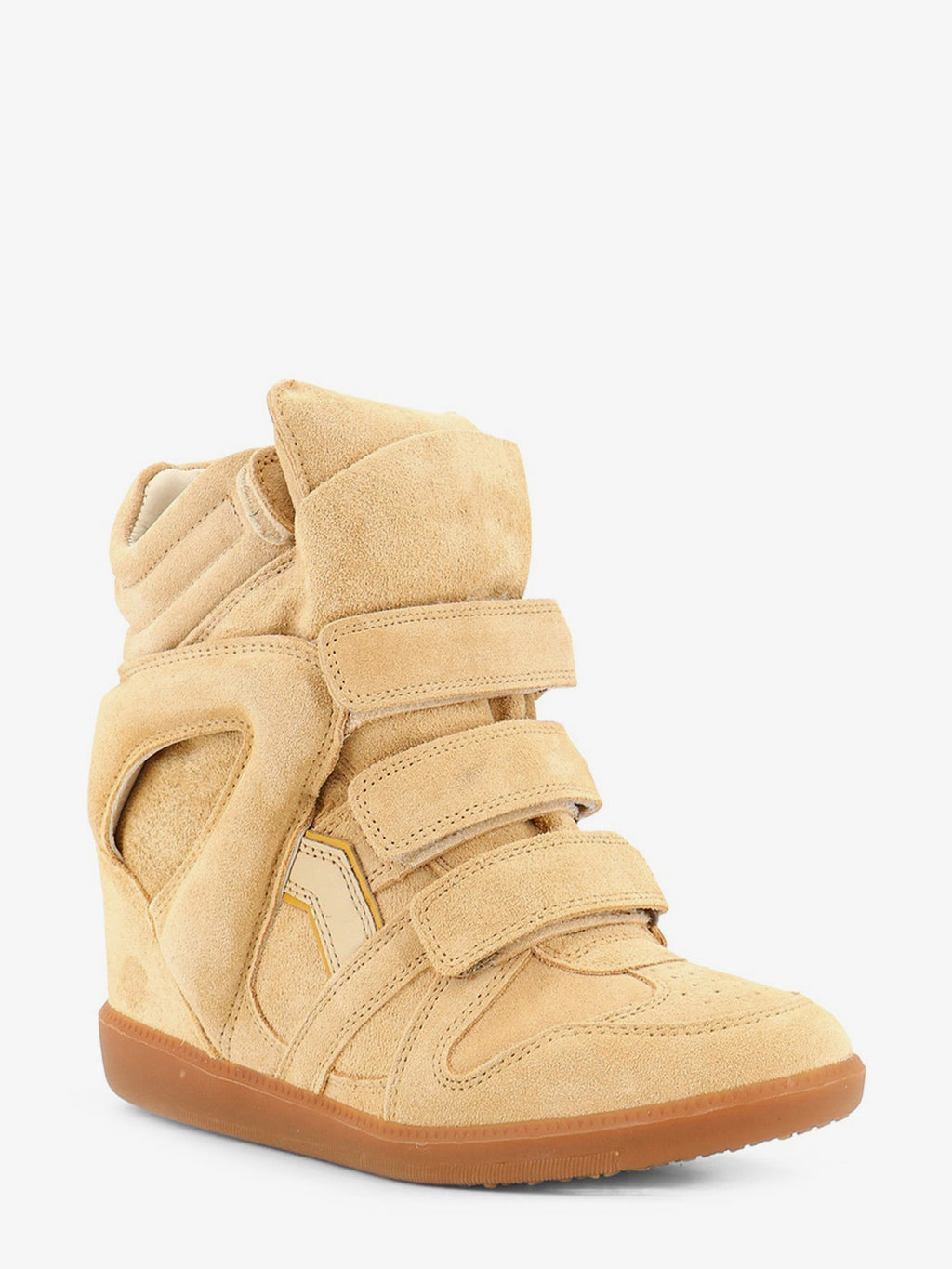 Isabel Marant Women Bekett Suede And Leather Sneakers
