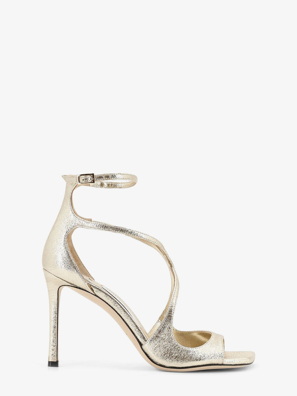 Jimmy Choo Women Azia Glittered Leather Sandals