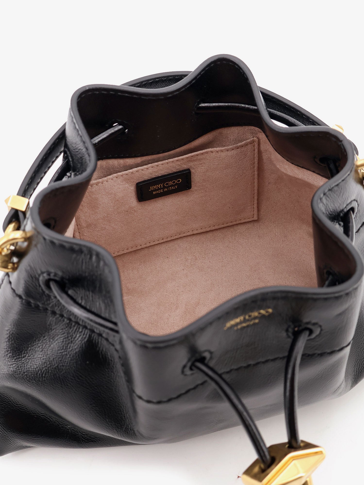 Jimmy Choo Women Cinch Small Leather Shoulder Bag