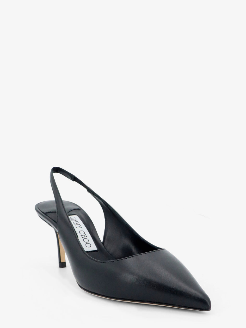 Jimmy Choo Women Love 65 Leather Slingback Decollete