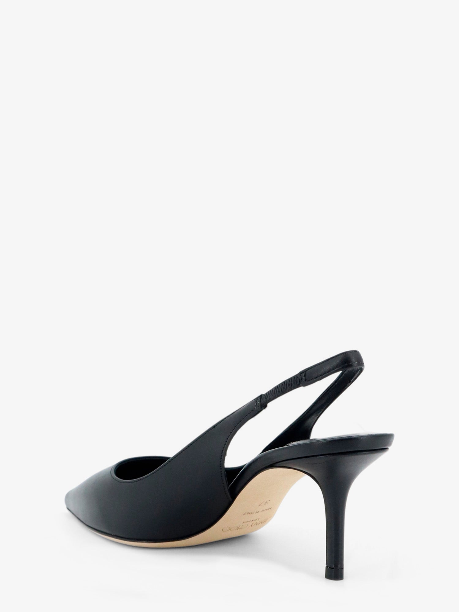 Jimmy Choo Women Love 65 Leather Slingback Decollete