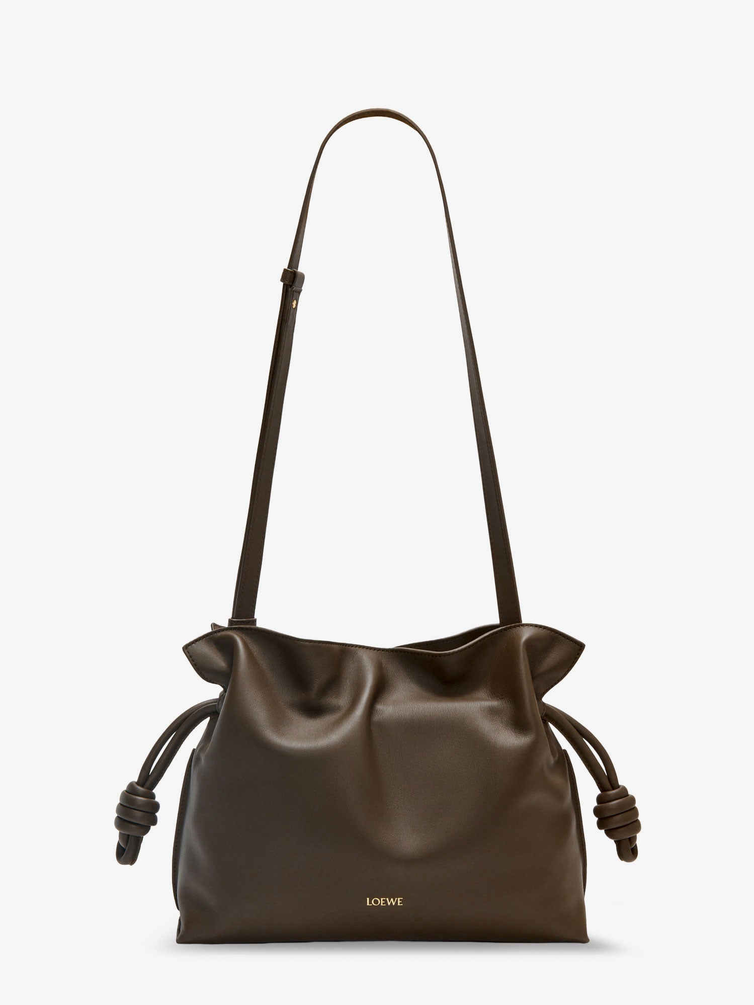 Loewe Women Flamenco Leather Clutch Bag