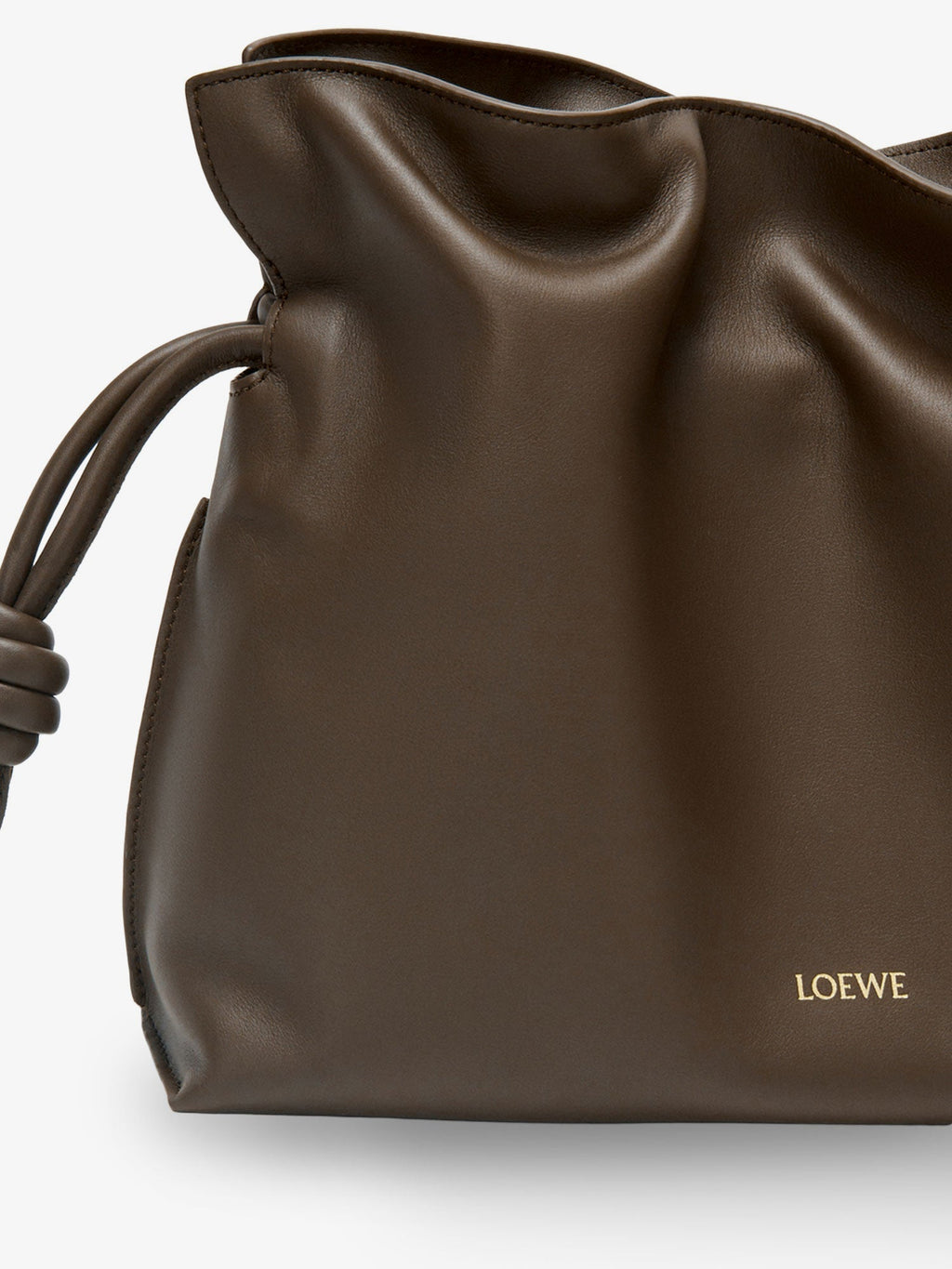 Loewe Women Flamenco Leather Clutch Bag