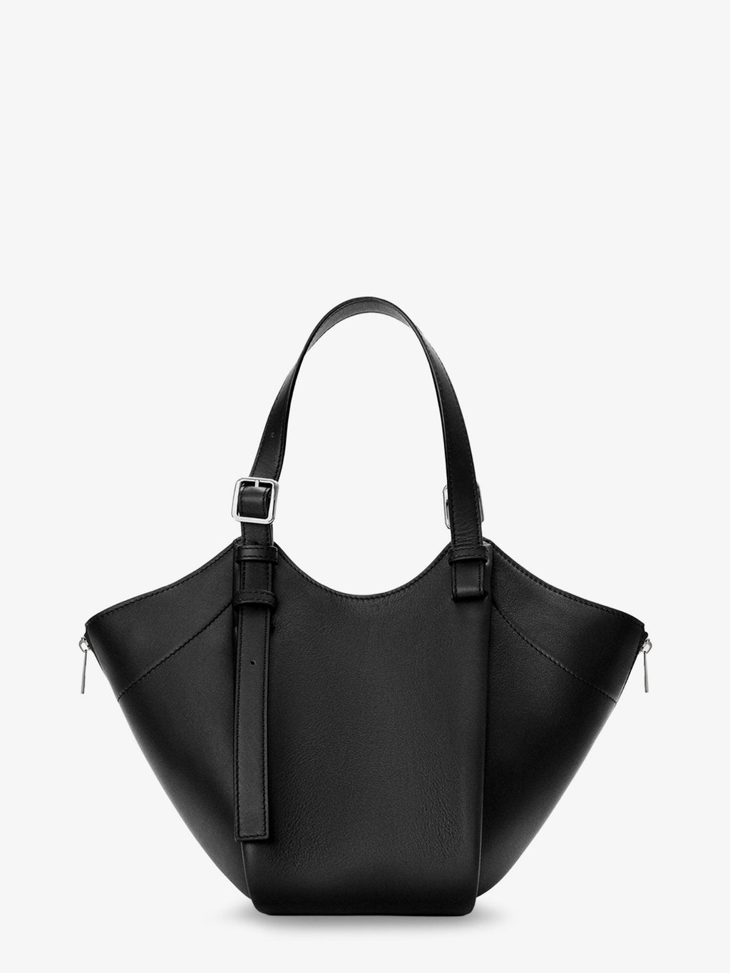 Loewe Women Hammock Flip Leather Handbag With Front Lettering Logo
