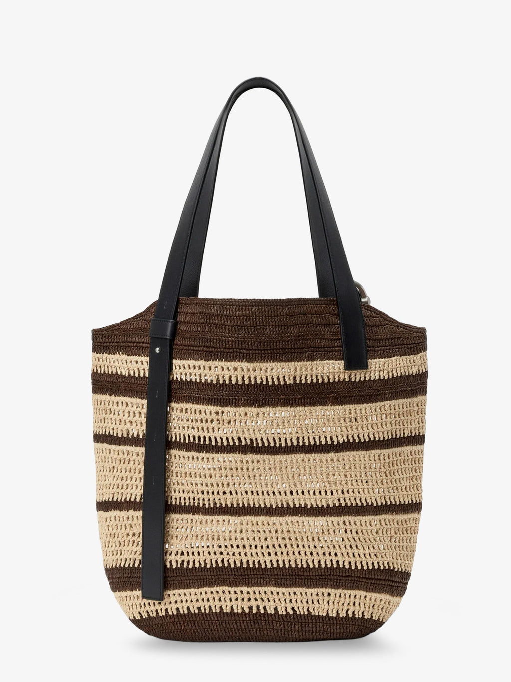 Loewe Men Paula's Ibiza Two-Tone Raffia Loop Shopping Bag