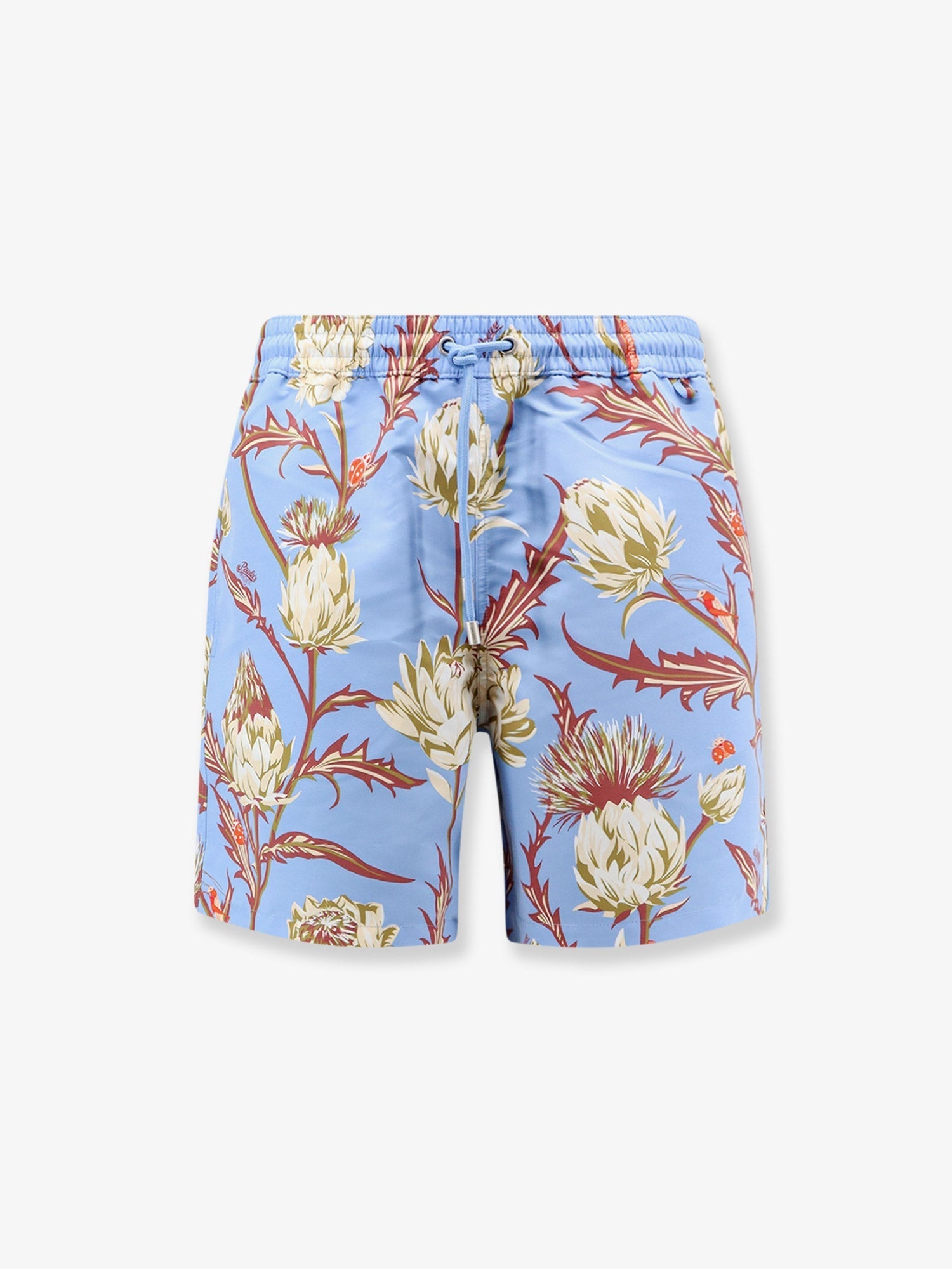 Loewe Men Paula's Ibiza Floral Print Nylon Swim Trunks