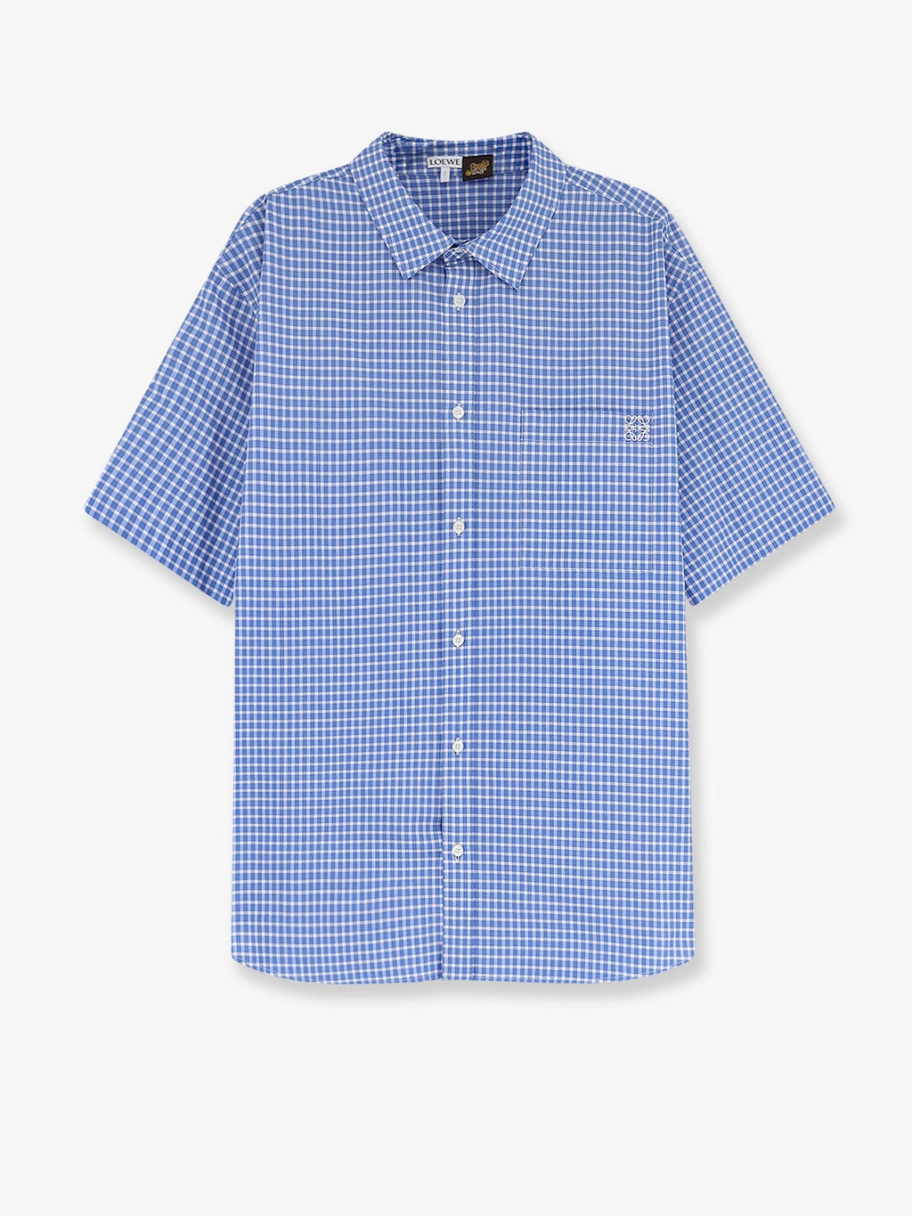 Loewe Men Paula's Ibiza Madras Cotton Shirt