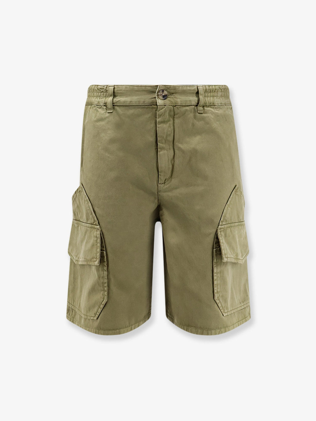 Loewe Men Paulas Ibiza Cotton Cargo Bermuda Shorts