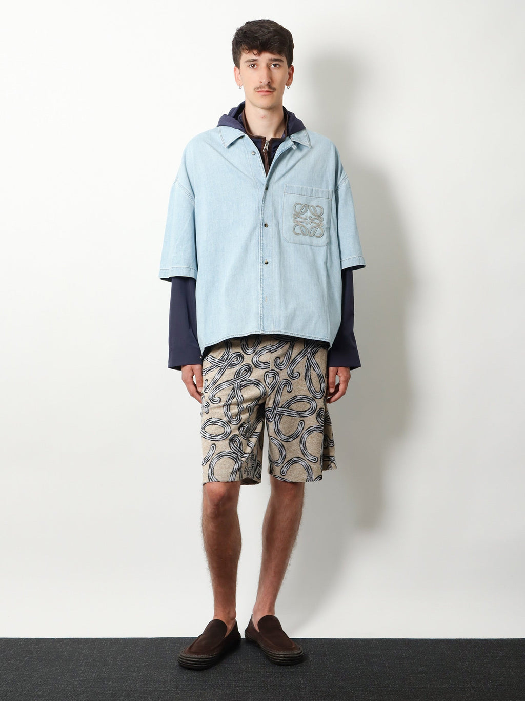 Loewe Men Paula's Ibiza - Terrycloth Shorts With Iconic Print