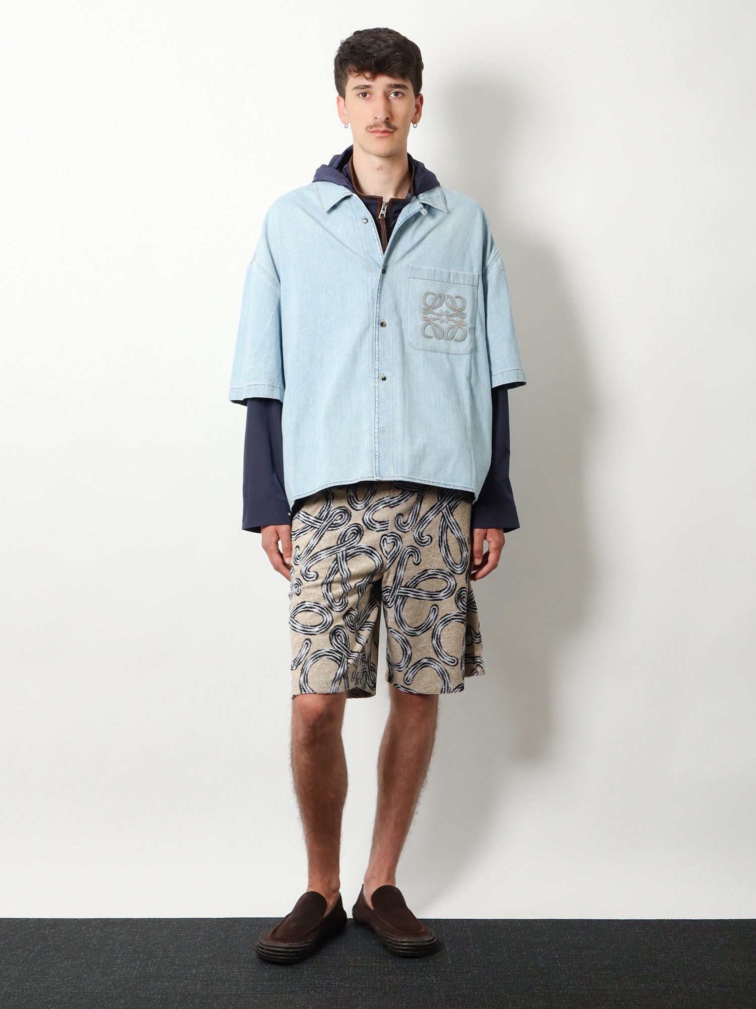 Loewe Men Paula's Ibiza - Terrycloth Shorts With Iconic Print