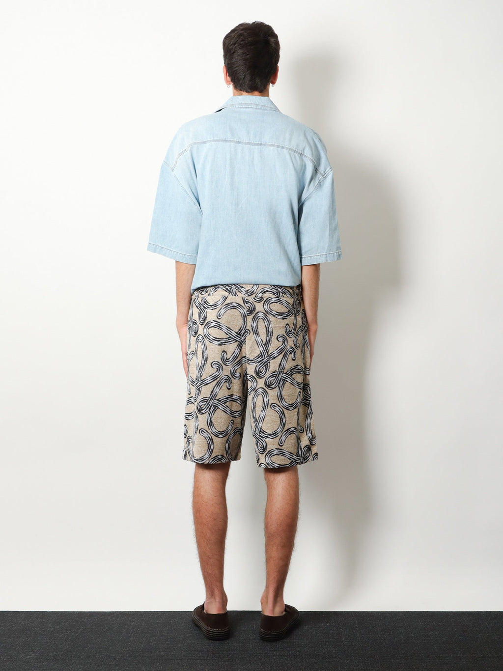 Loewe Men Paula's Ibiza - Terrycloth Shorts With Iconic Print