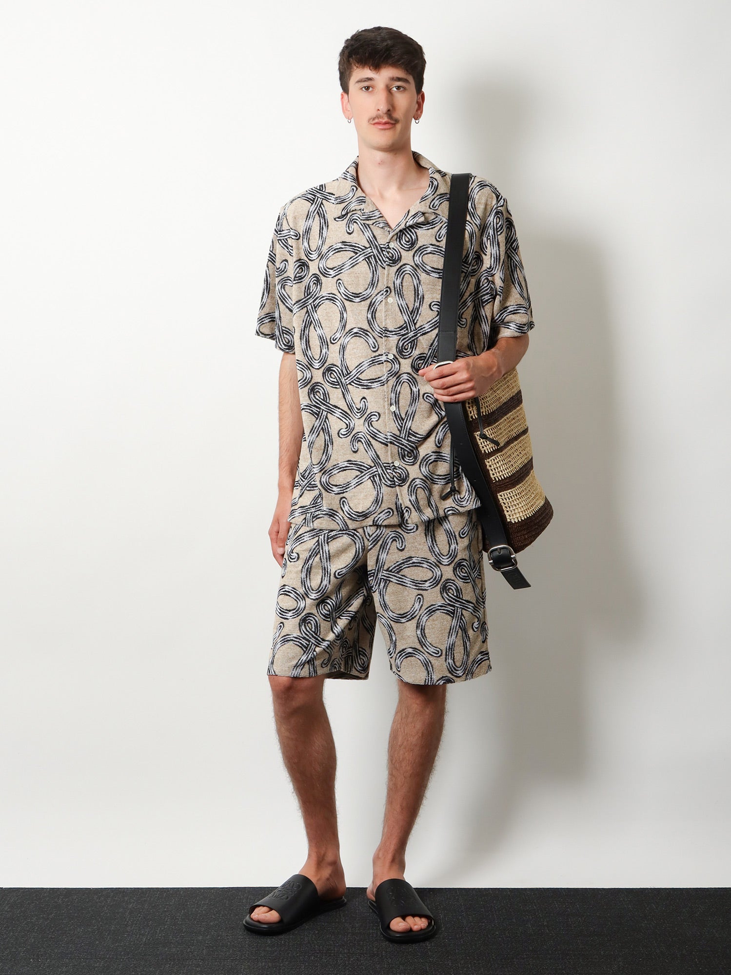 Loewe Men Paula's Ibiza - Terrycloth Shirt With Iconic Print