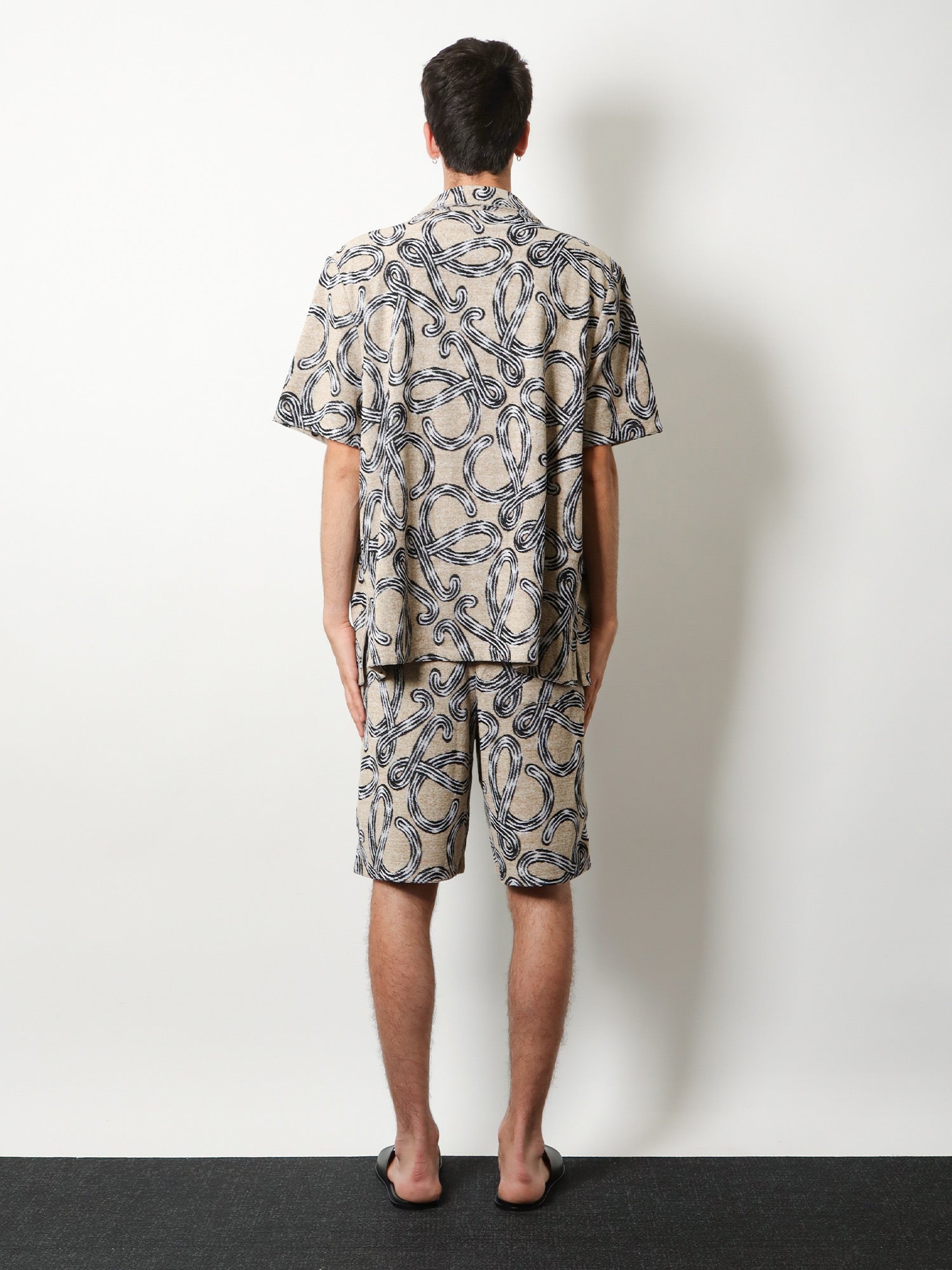 Loewe Men Paula's Ibiza - Terrycloth Shirt With Iconic Print