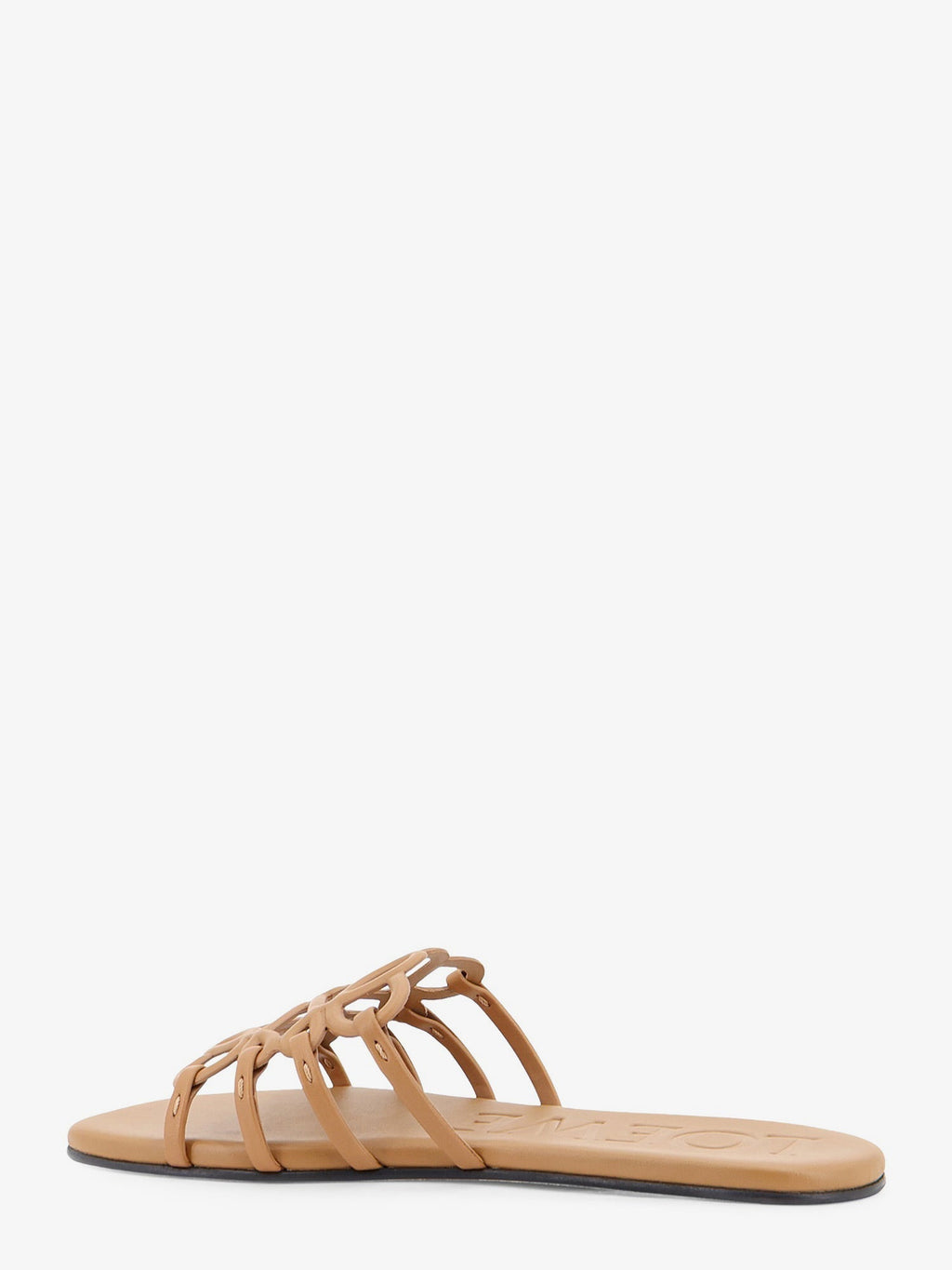 Loewe Women Paula's Ibiza Anagram Petal Leather Sandals