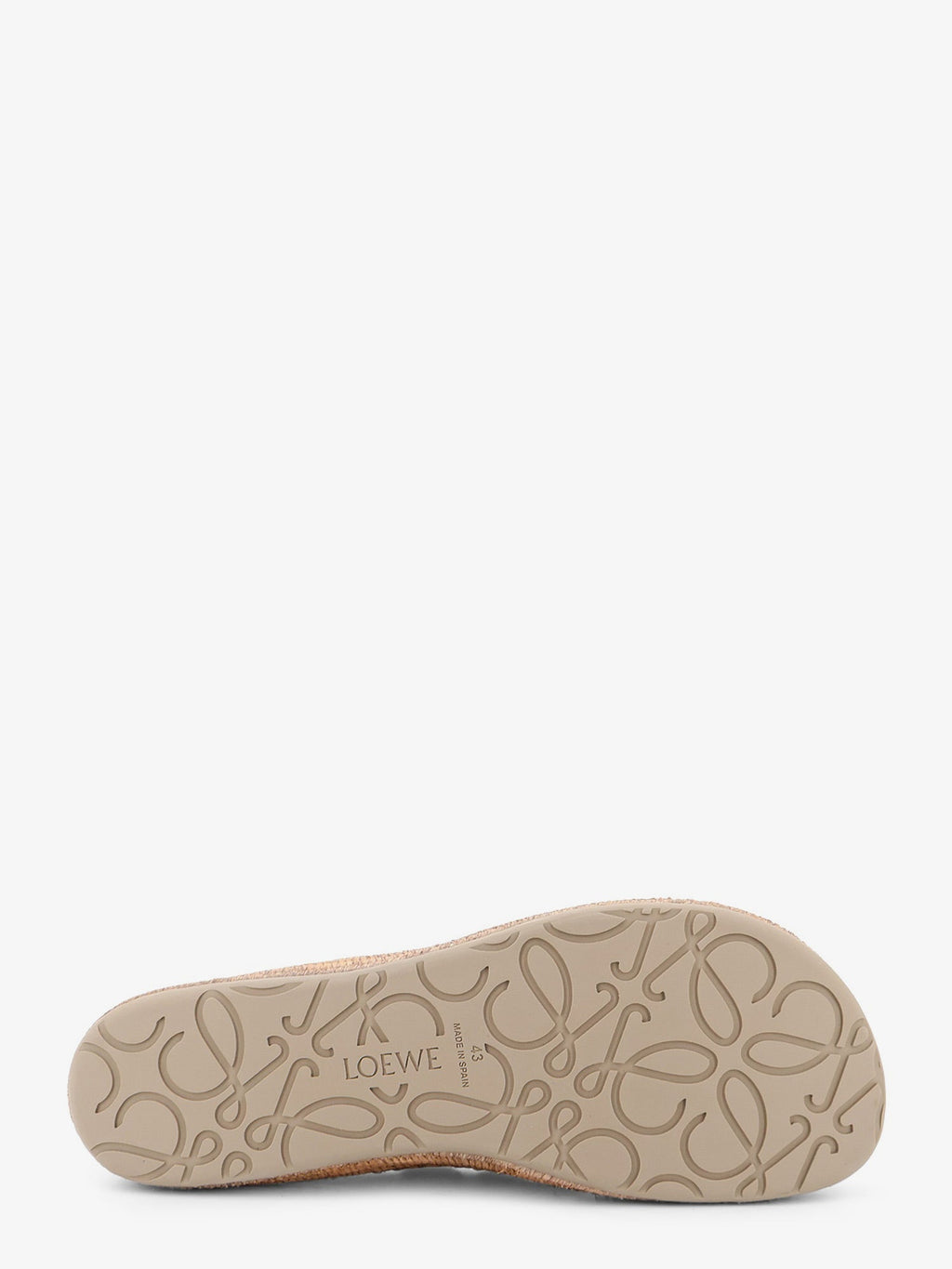 Loewe Men Rio Suede And Raffia Loafers