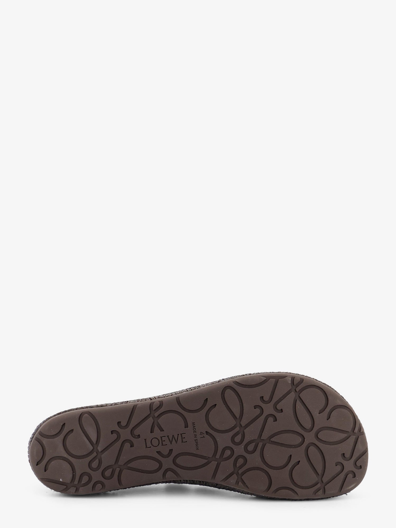 Loewe Men Rio Suede And Raffia Loafers