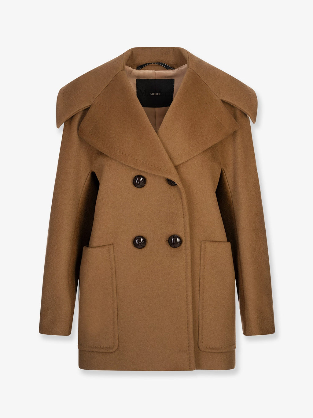 Max Mara Women Mario Double Breasted Cashmere Coat