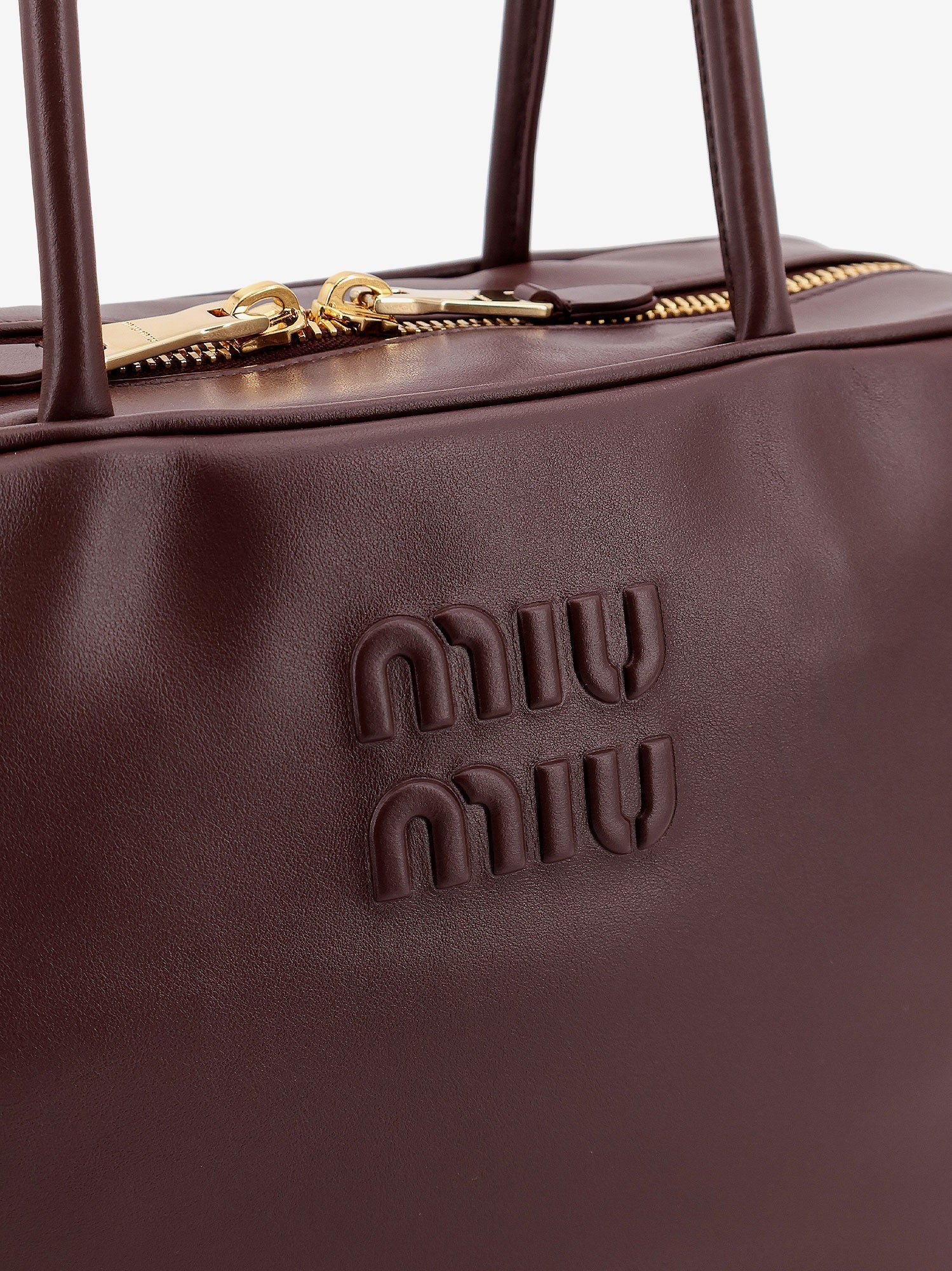 Miu Miu Women Beau Leather Handbag