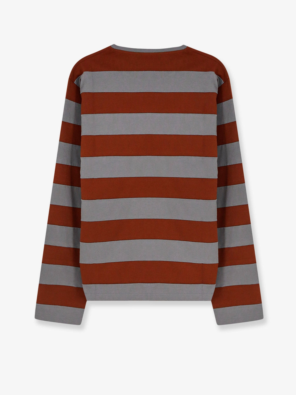 Miu Miu Women Cotton T-Shirt With Striped Pattern