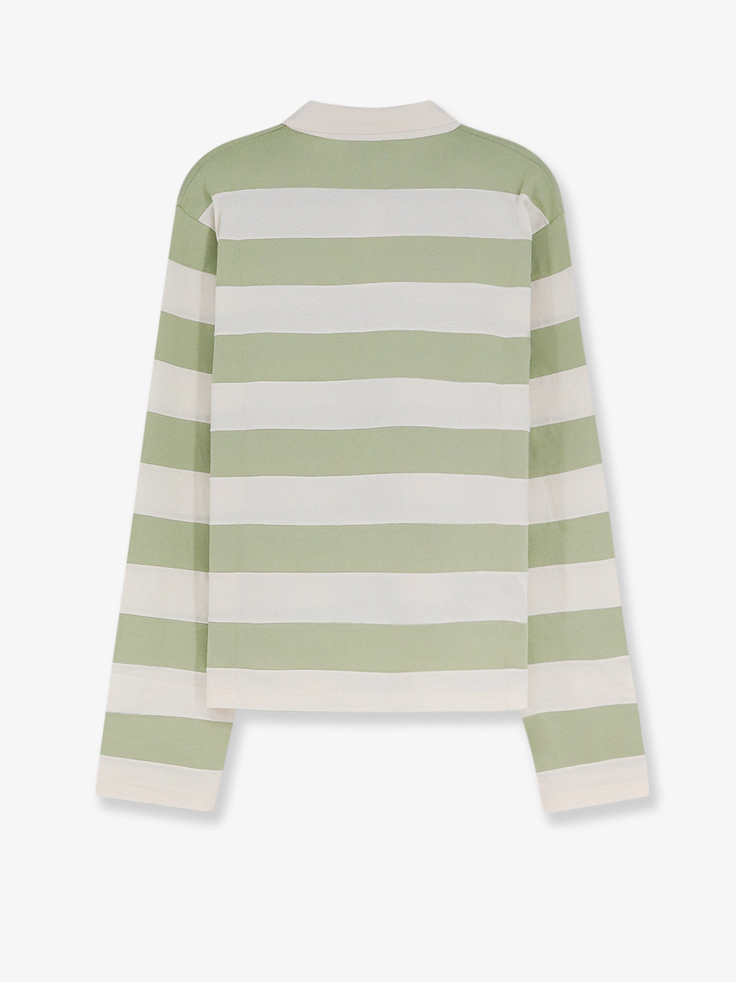 Miu Miu Women Cotton Polo Shirt With Striped Pattern