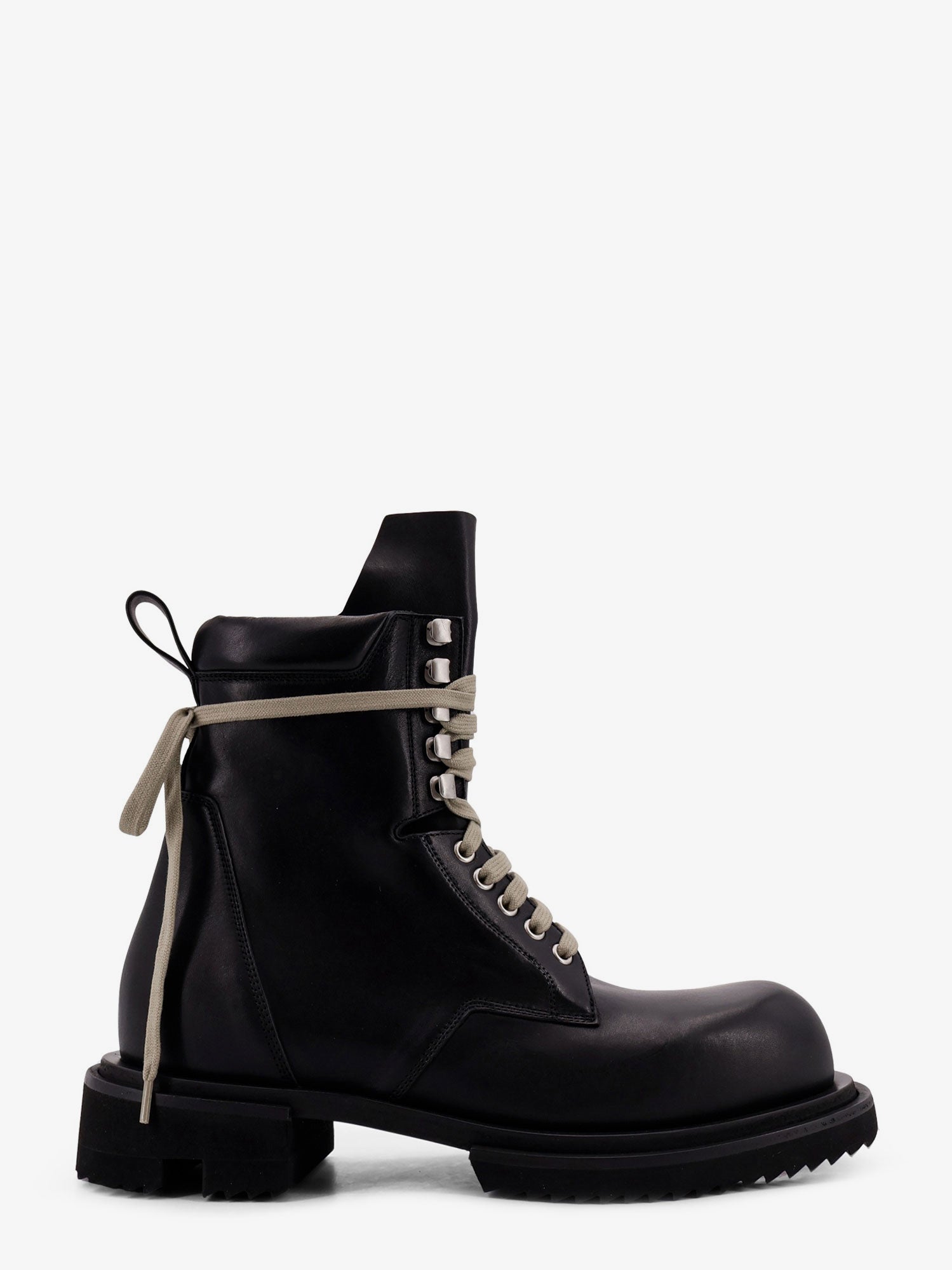 Rick Owens Men Leather Boots