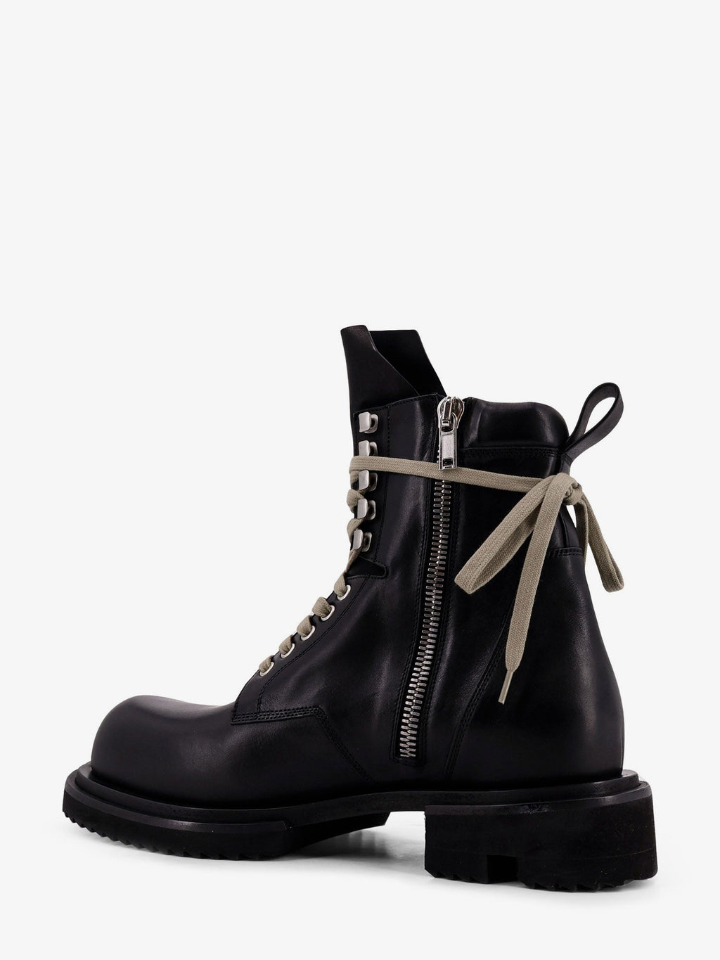 Rick Owens Men Leather Boots