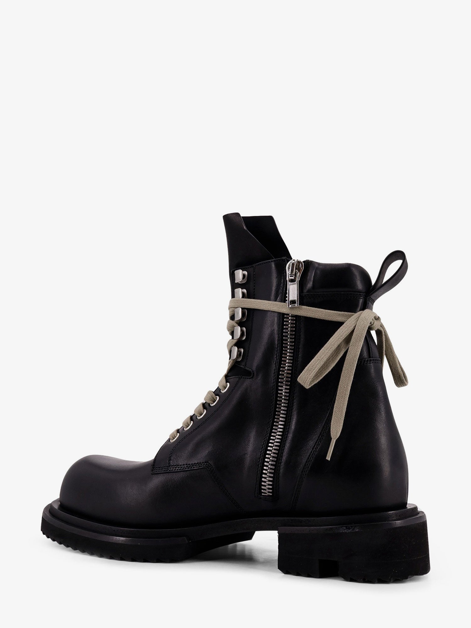 Rick Owens Men Leather Boots