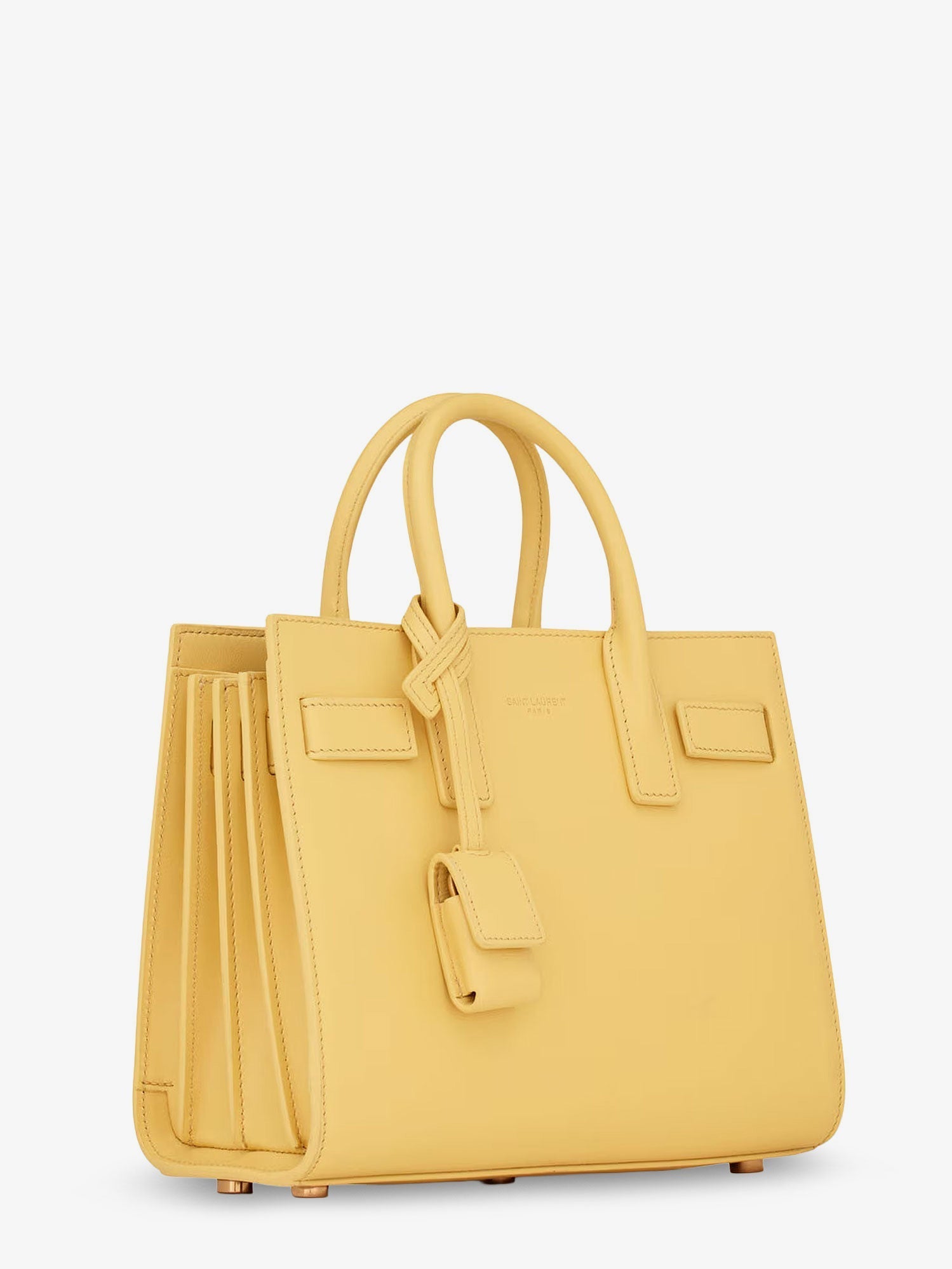 Saint Laurent Women Sac De Jour Nano Leather Crossbody Bag