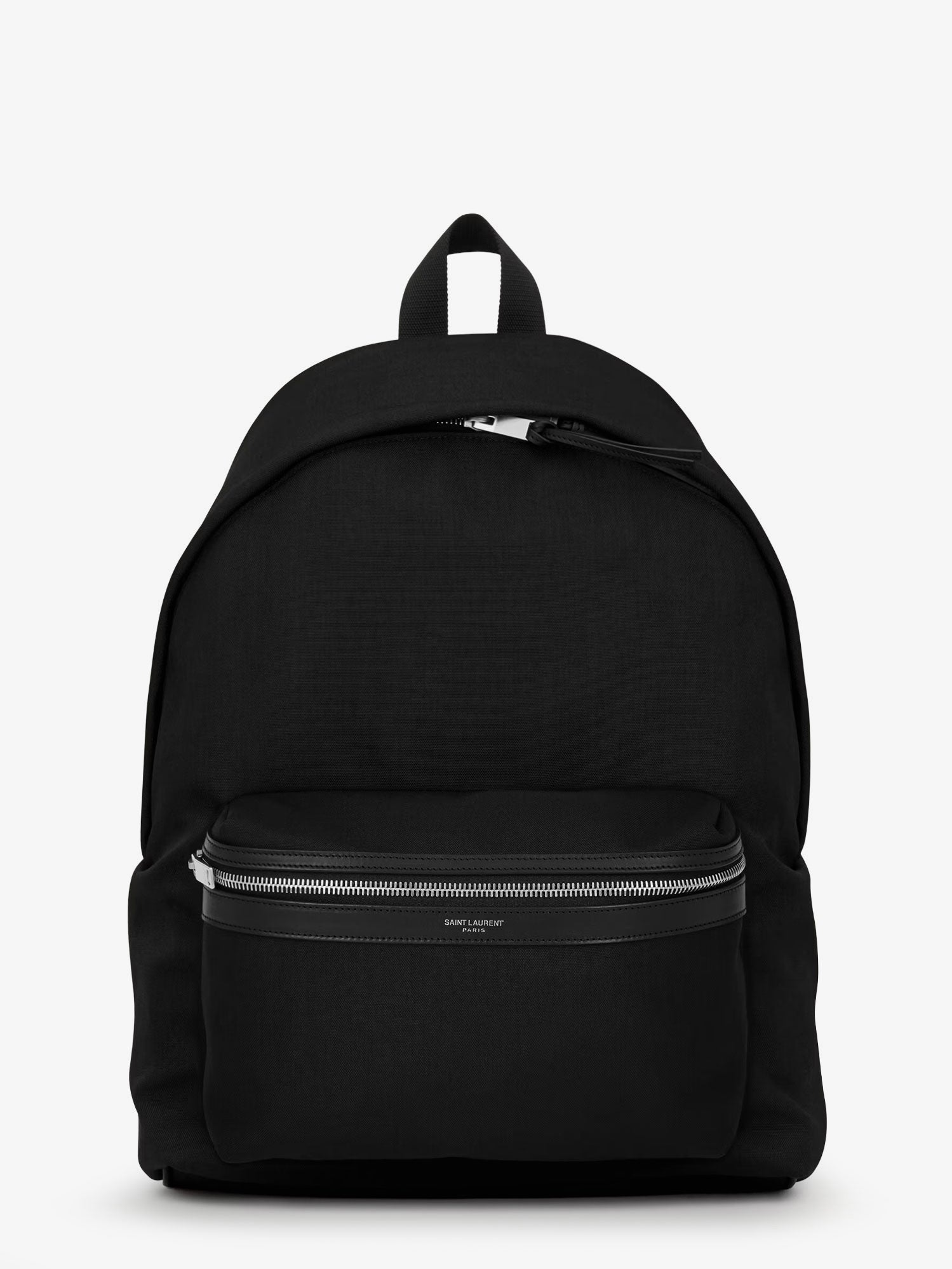 Saint Laurent Men Nylon And Leather City Backpack