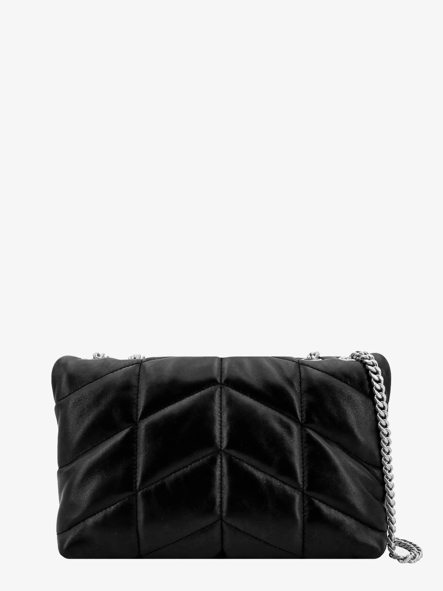 Saint Laurent Women Loulou Puffer Toy Matelasse Leather Crossbody Bag