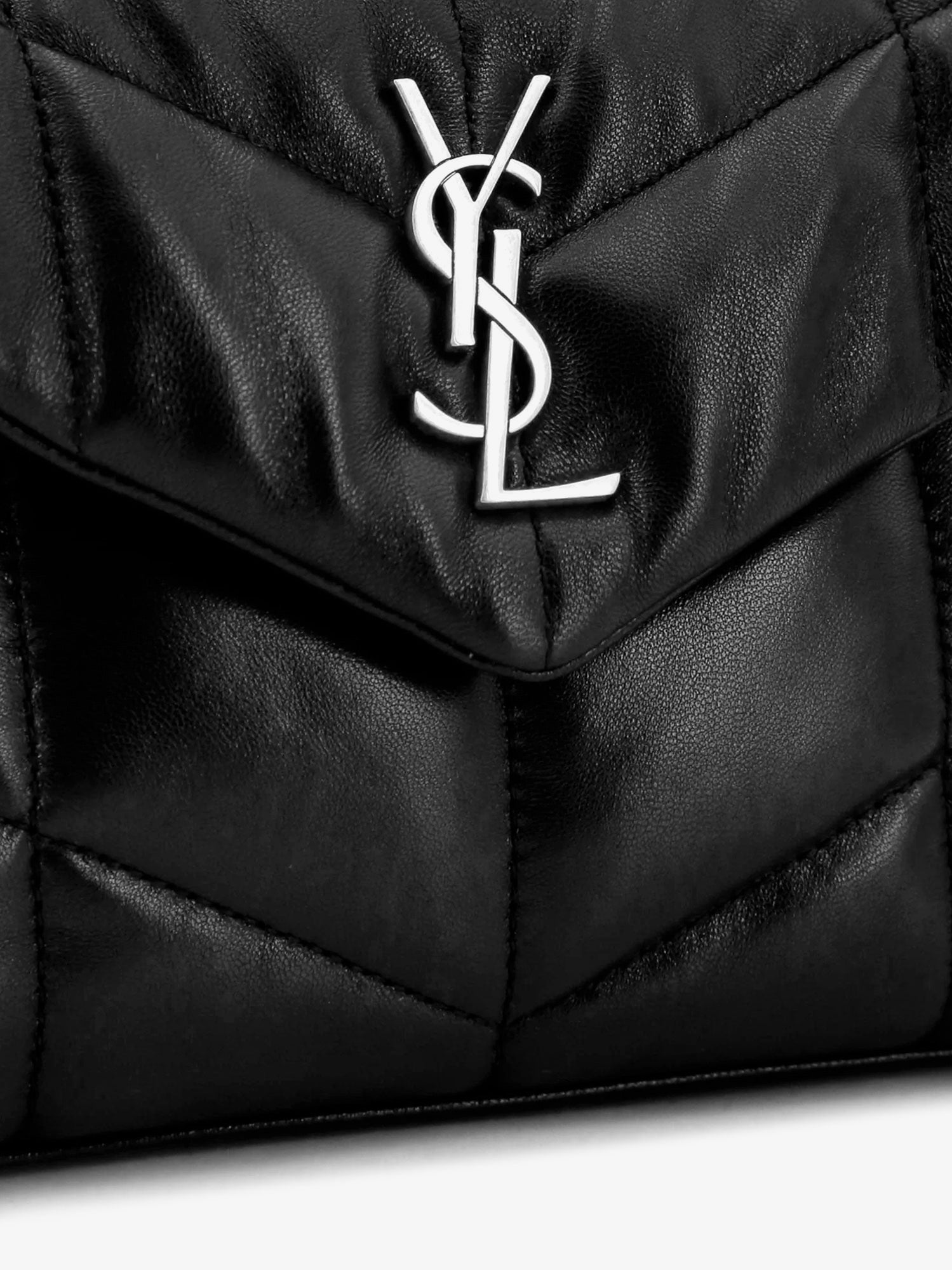 Saint Laurent Women Loulou Puffer Toy Matelasse Leather Crossbody Bag