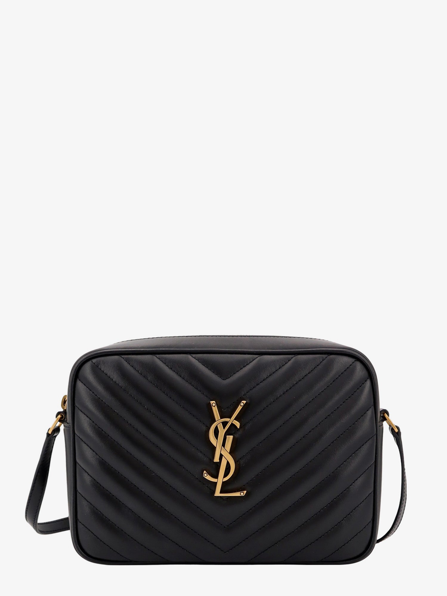 Saint Laurent Women Quilted Leather Camera Bag Shoulder Bag