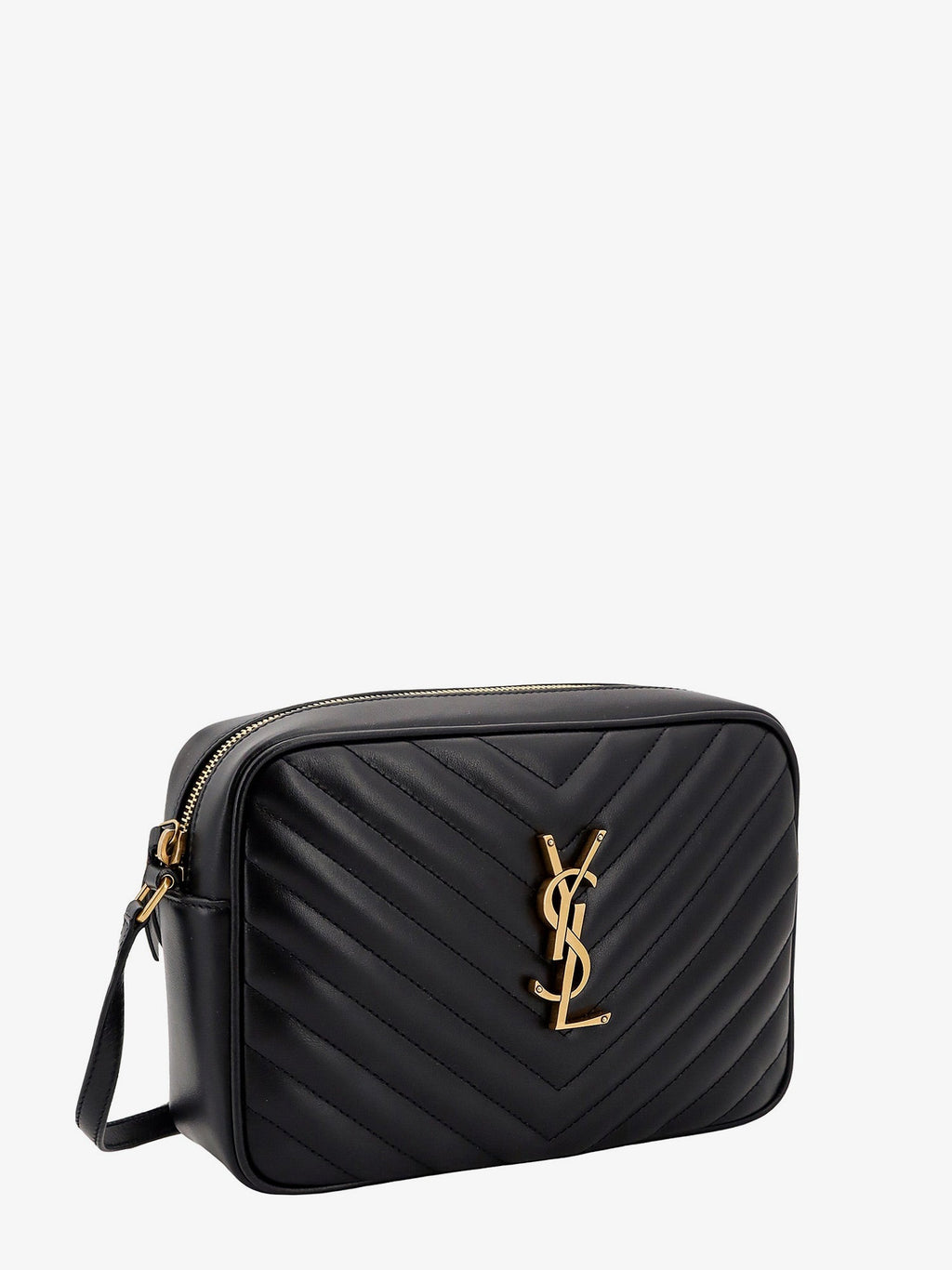 Saint Laurent Women Quilted Leather Camera Bag Shoulder Bag