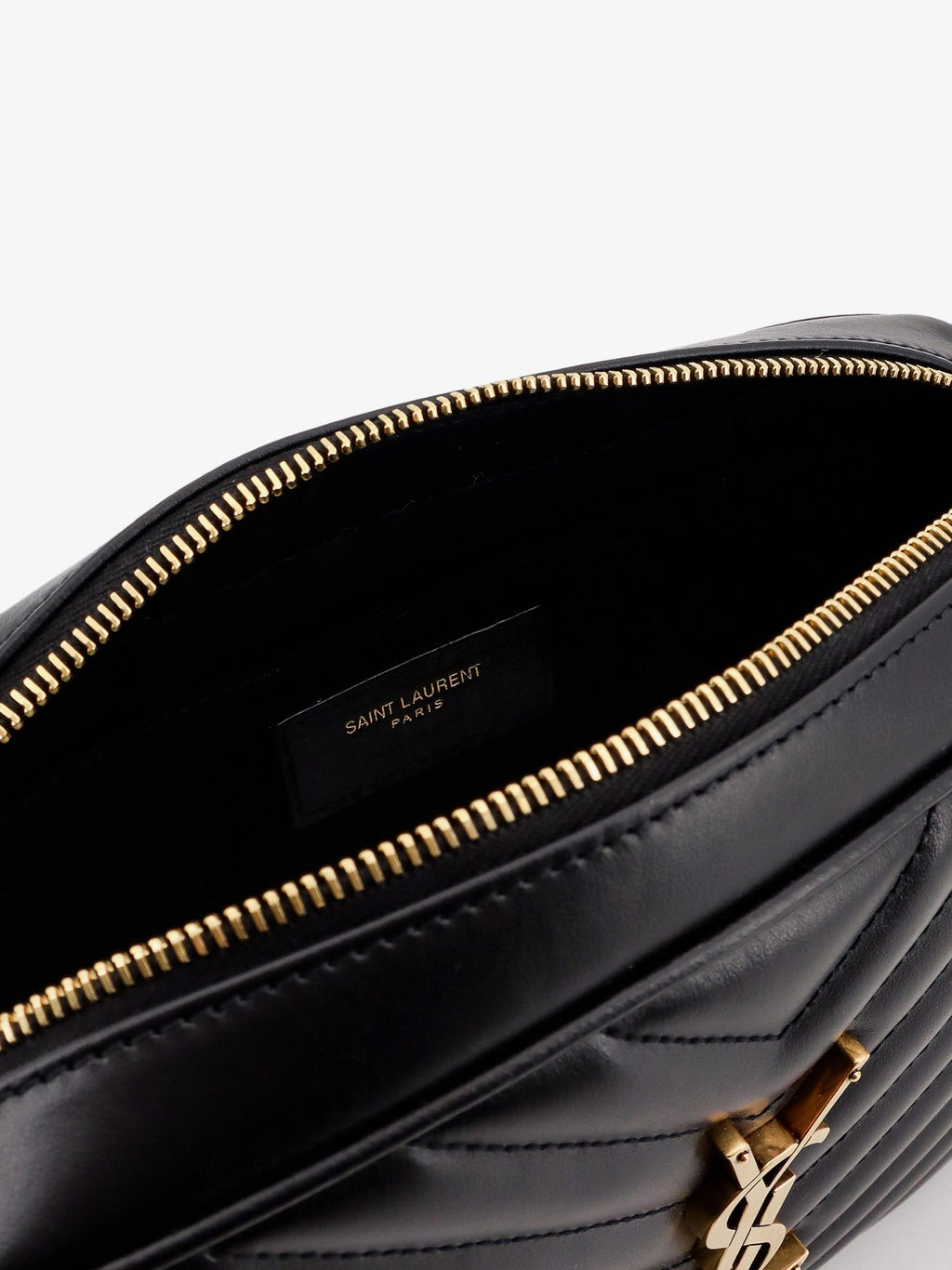 Saint Laurent Women Quilted Leather Camera Bag Shoulder Bag