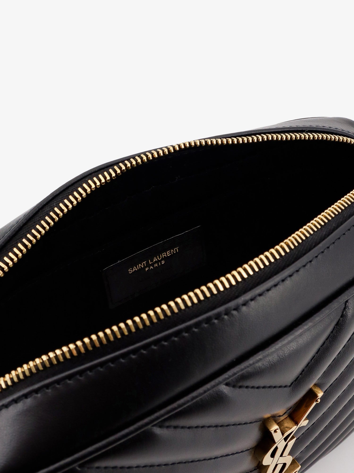 Saint Laurent Women Quilted Leather Camera Bag Shoulder Bag