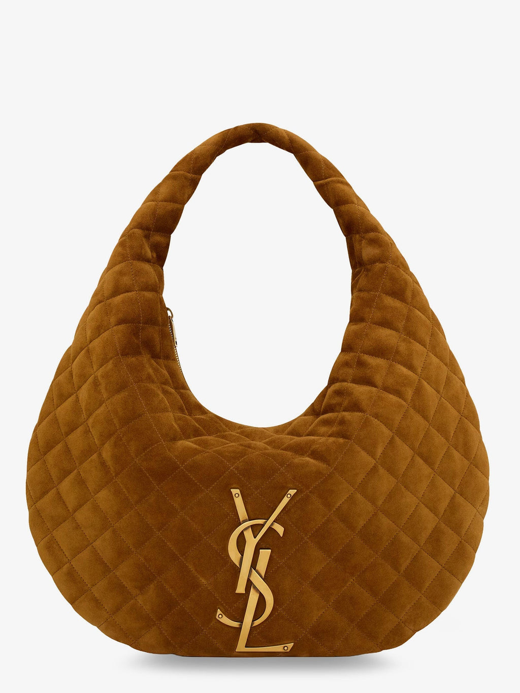 Saint Laurent Women Icare Hobo Suede Handbag