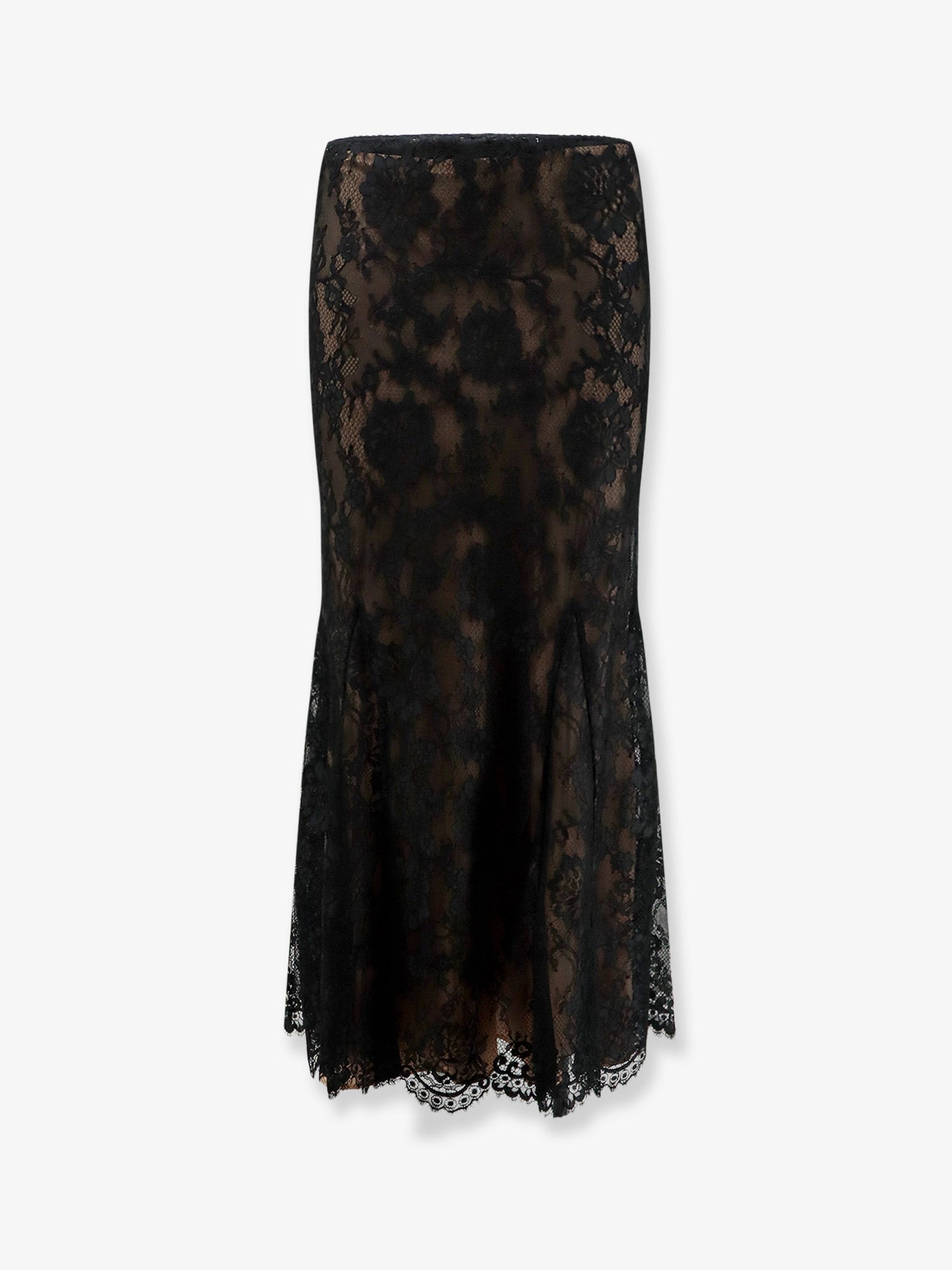Self Portrait Women Lace Midi Skirt