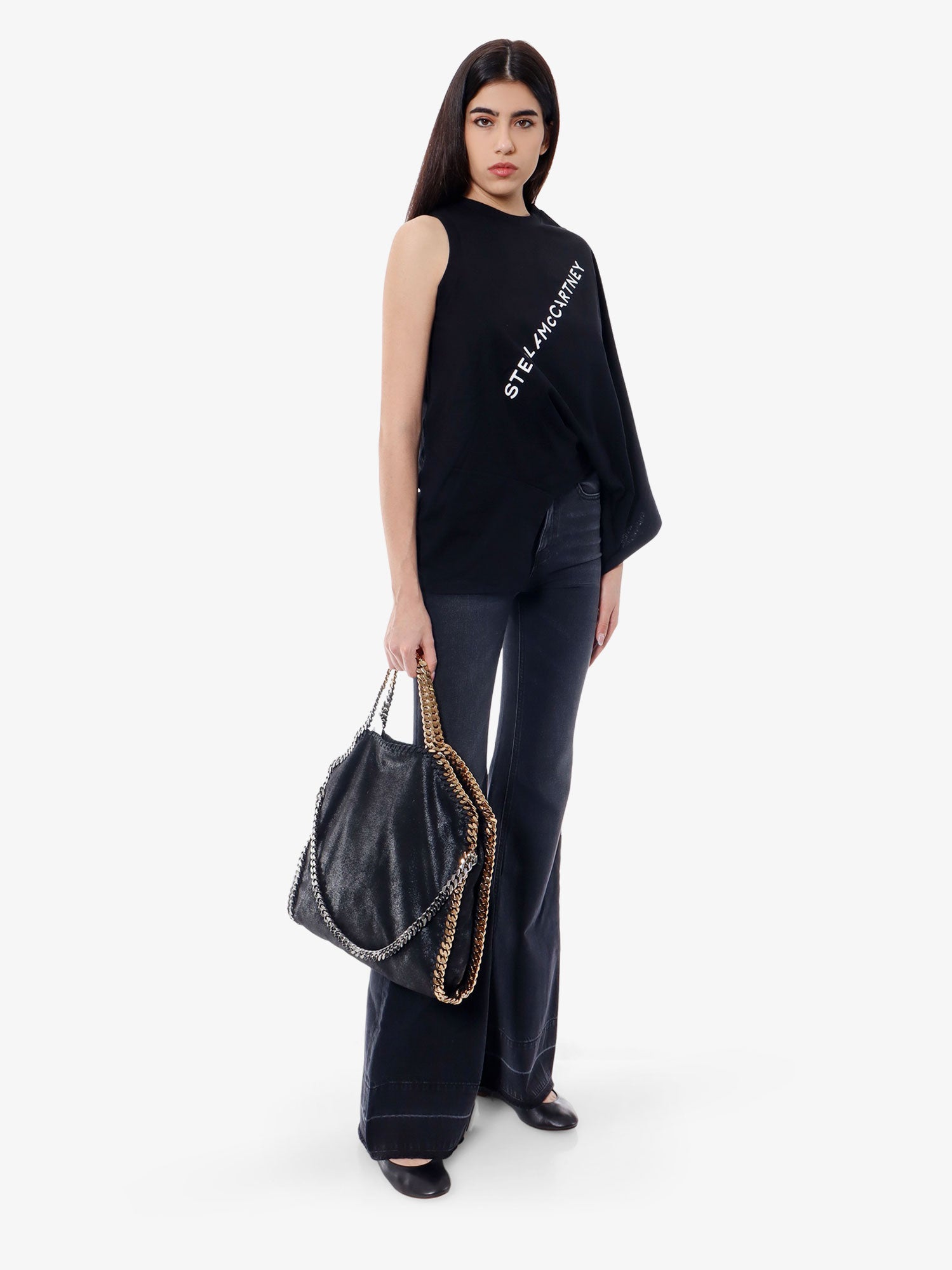 Stella Mccartney Women Falabella Shaggy Deer Shoulder Bag