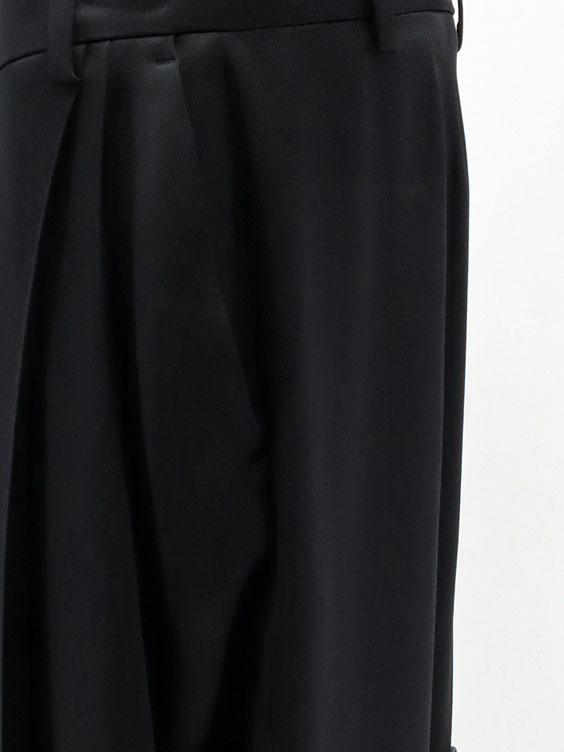 Stella Mccartney Women Pleated Straight Satin Trousers