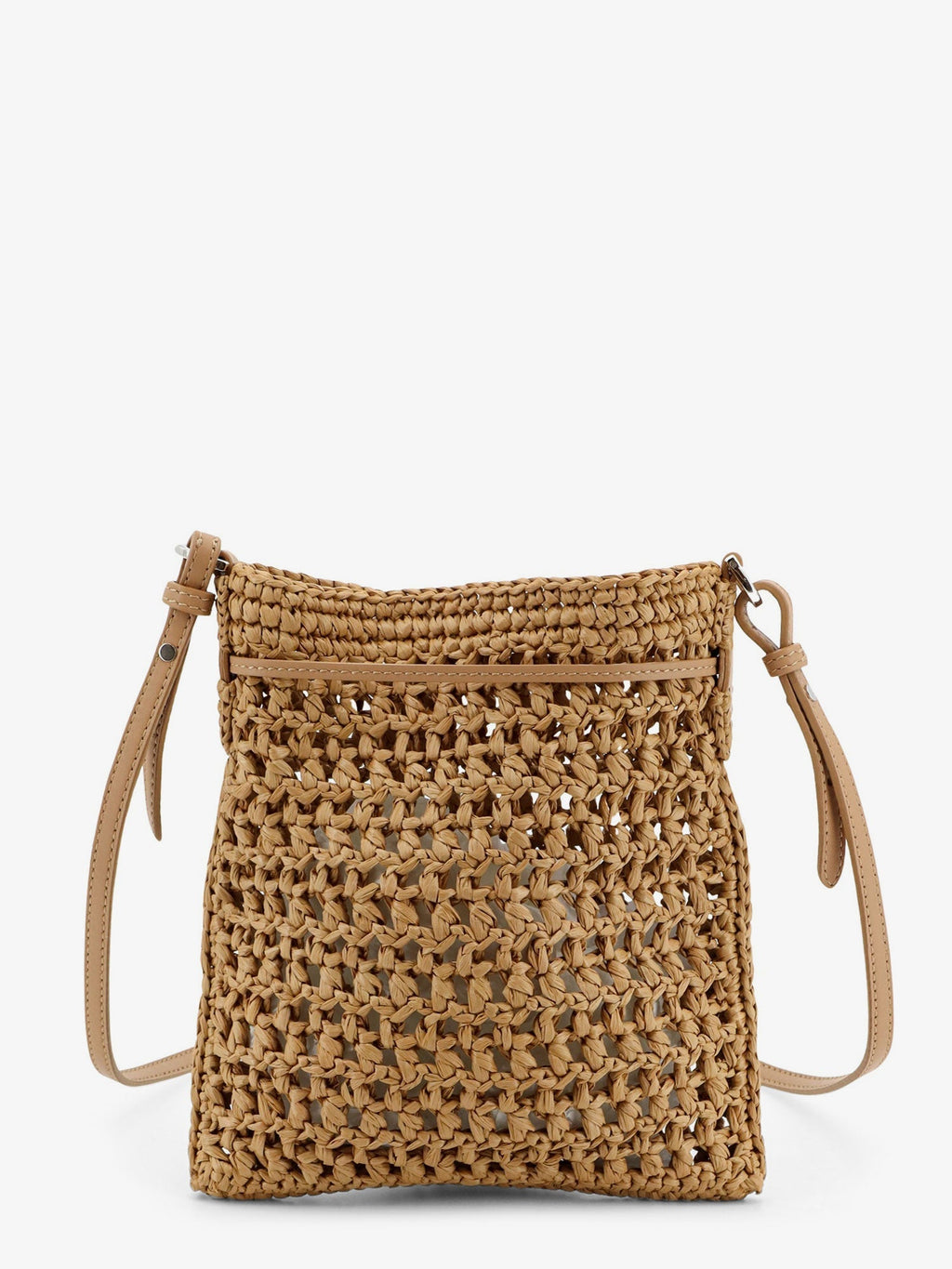 Tod's Women Raffia Bucket Bag With Crochet Motif