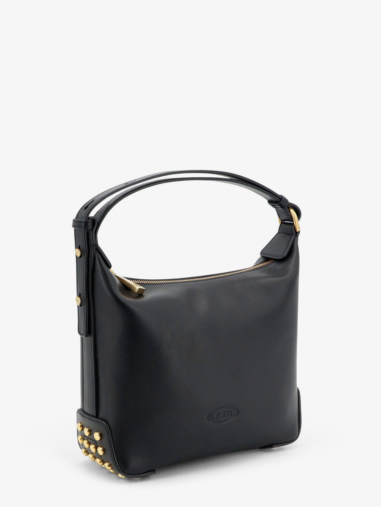 Tod's Women Metal Dots Leather Mini Bag