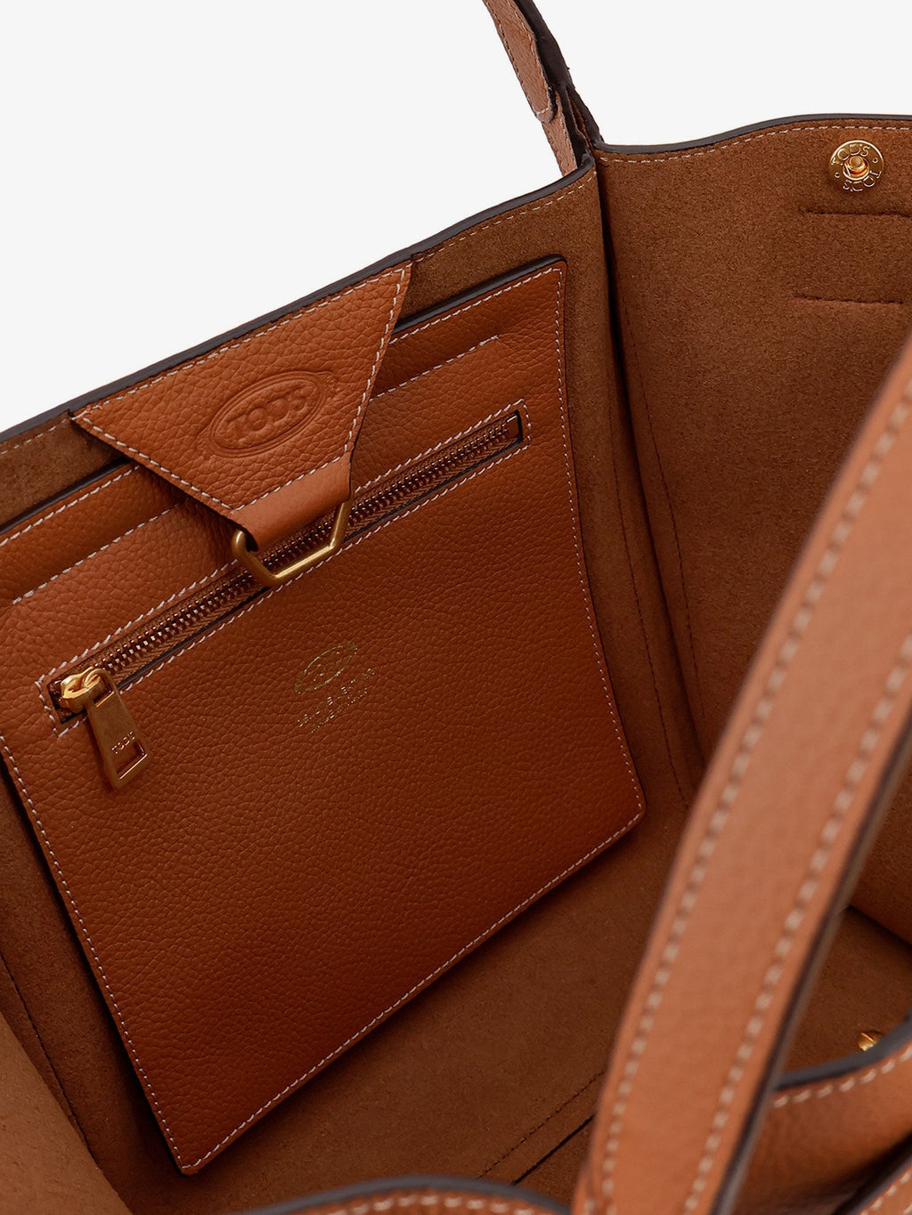 Tod's Women Hammered Leather Shopping Bag