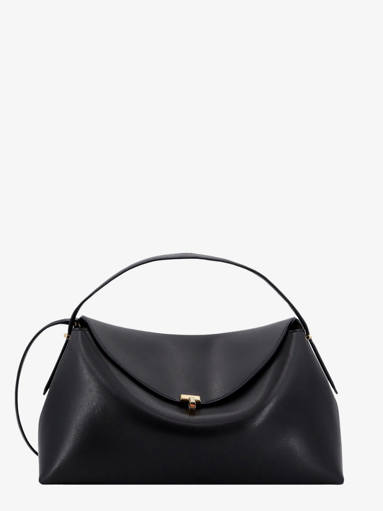 Toteme Women T-Lock Leather Crossbody Bag