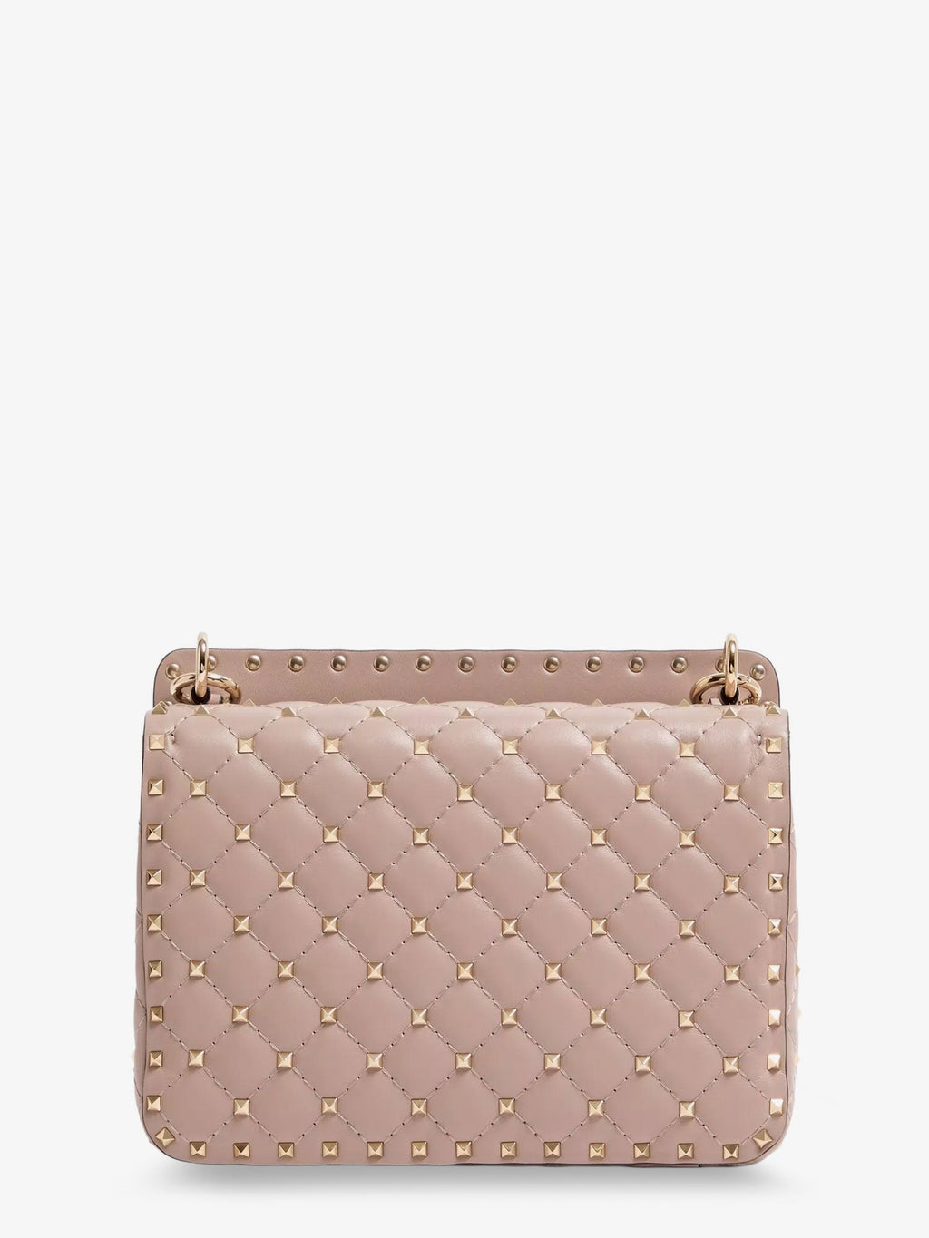 Valentino Garavani Women Rockstud Spike Leather Crossbody Bag With Iconic All-Over Studs