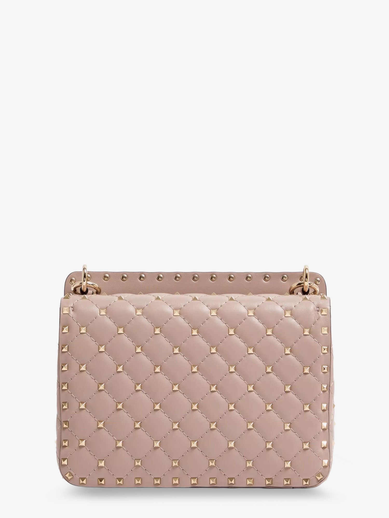 Valentino Garavani Women Rockstud Spike Leather Crossbody Bag With Iconic All-Over Studs