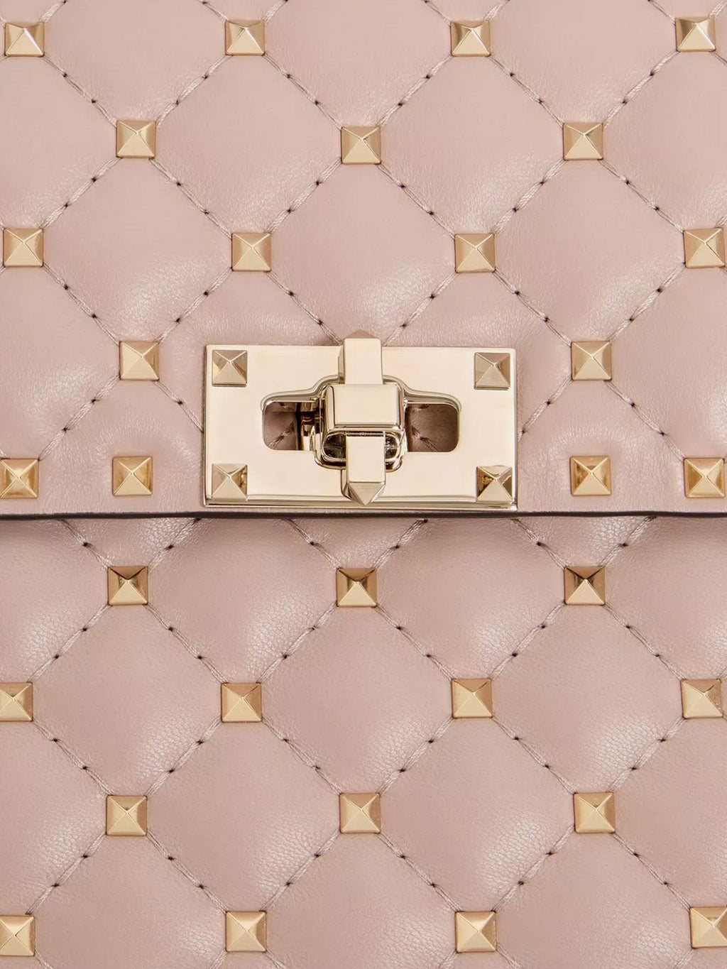 Valentino Garavani Women Rockstud Spike Leather Crossbody Bag With Iconic All-Over Studs
