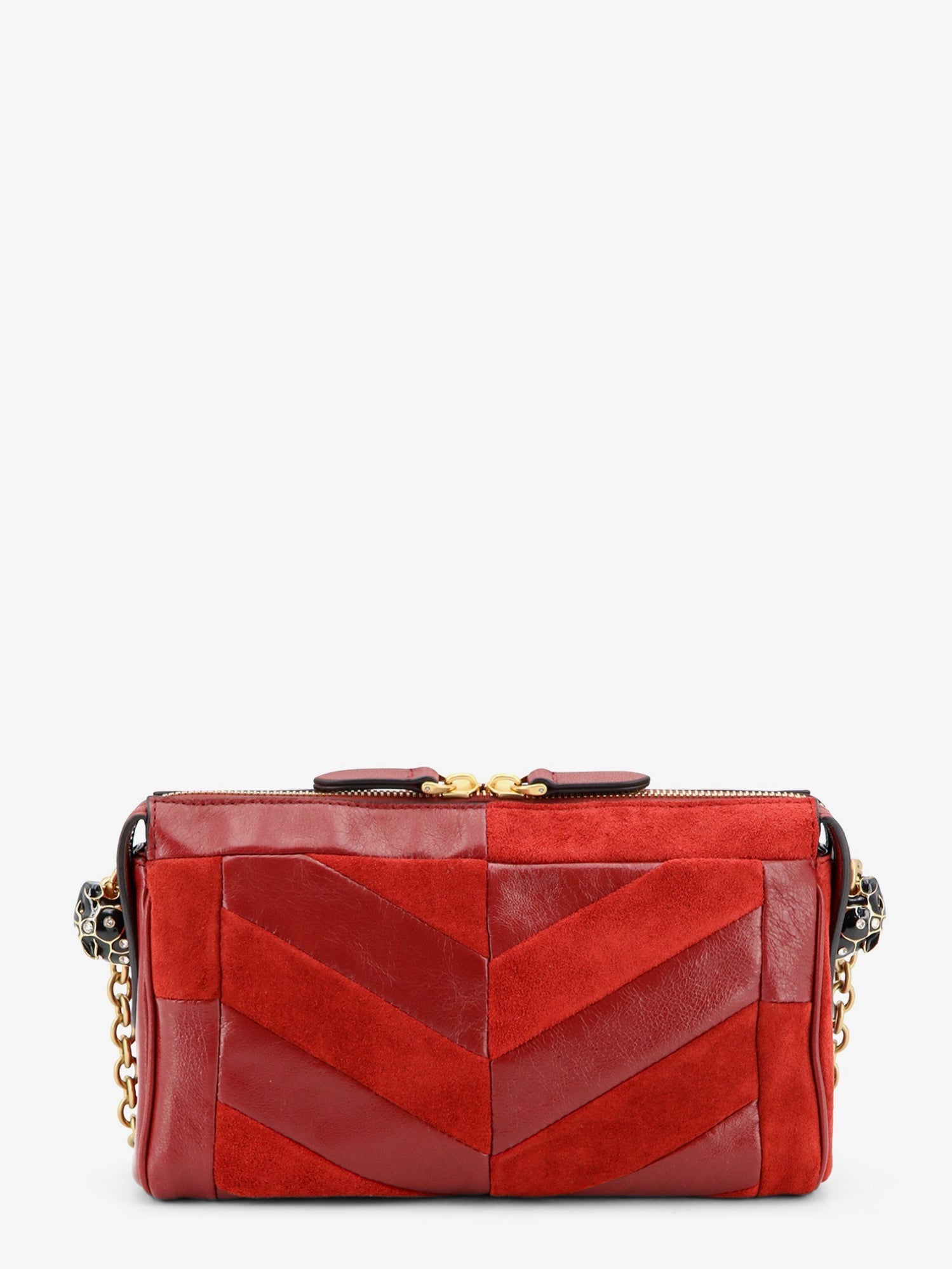 Valentino Garavani Women Panthea Suede And Leather Crossbody Bag