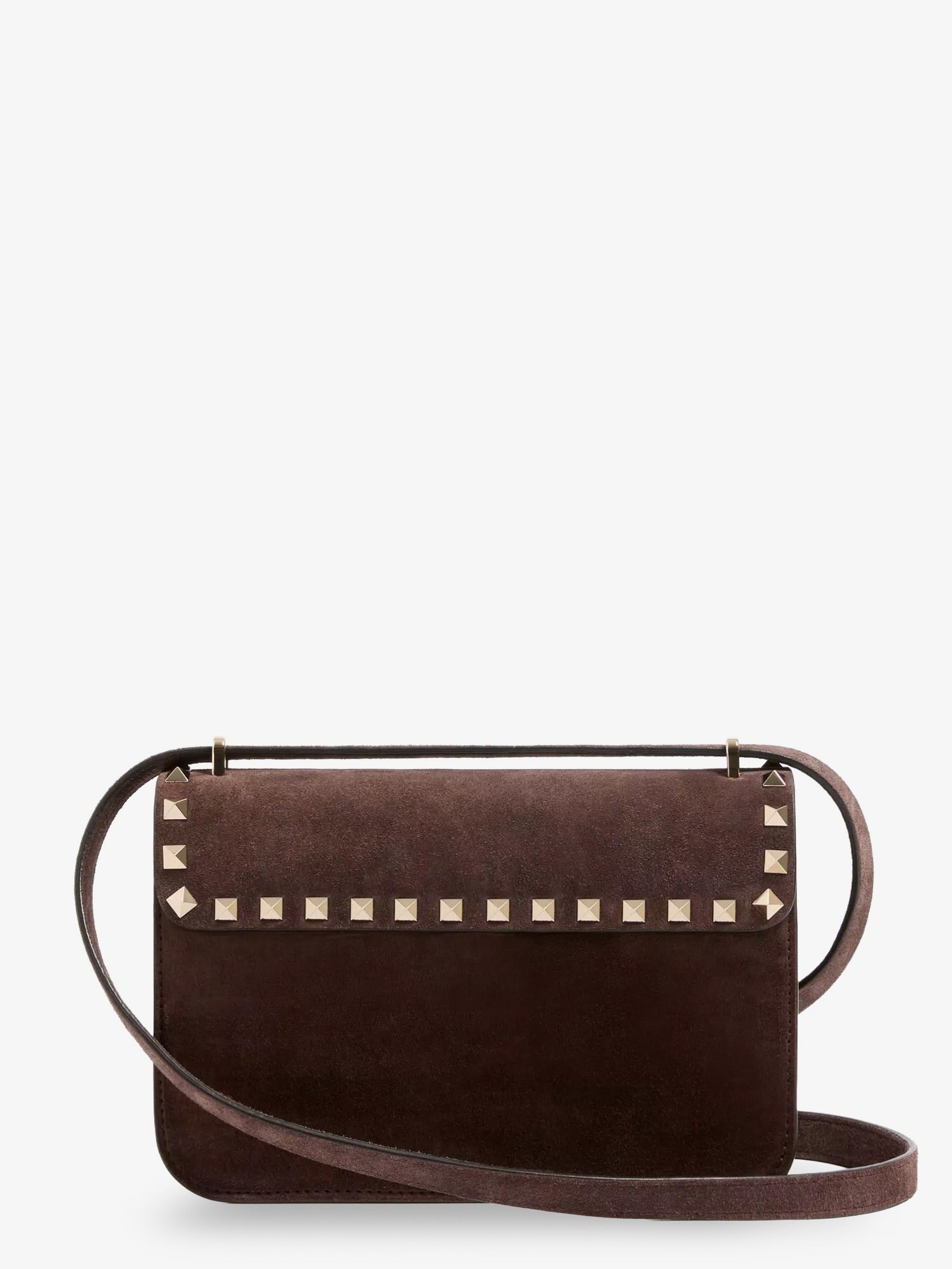 Valentino Garavani Women Rockstud Suede Crossbody Bag