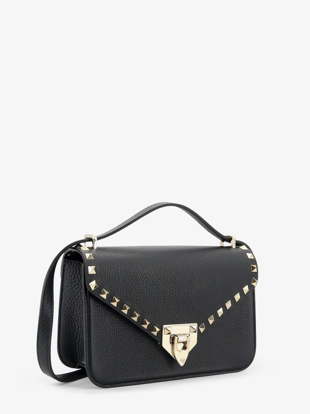 Valentino Garavani Women Rockstud Leather Crossbody Bag With Stud Detail