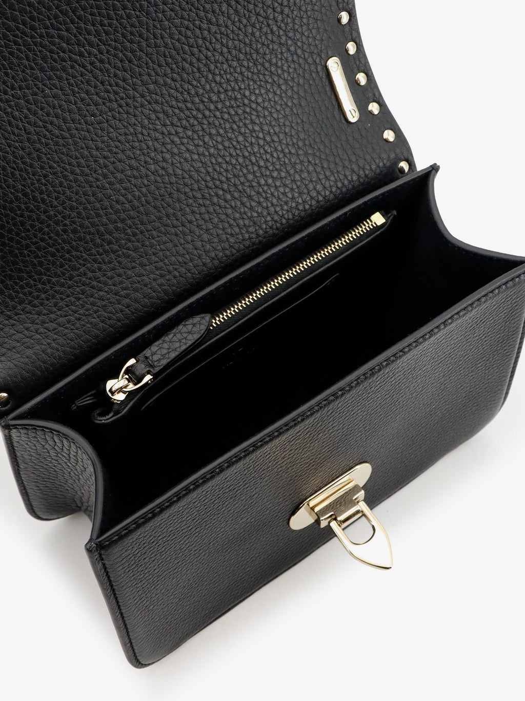 Valentino Garavani Women Rockstud Leather Crossbody Bag With Stud Detail
